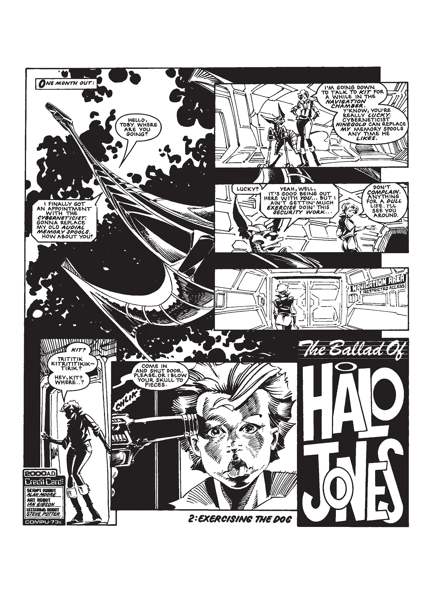 Read online The Ballad of Halo Jones comic -  Issue # TPB - 68