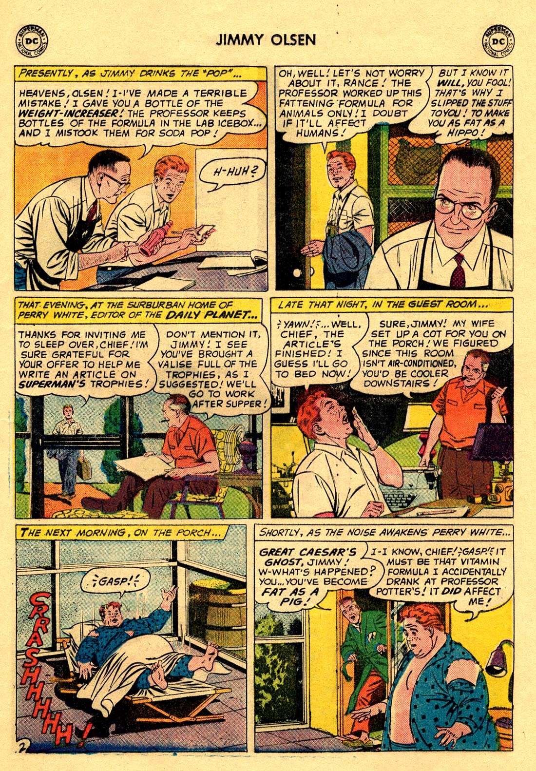 Read online Superman's Pal Jimmy Olsen comic -  Issue #49 - 17