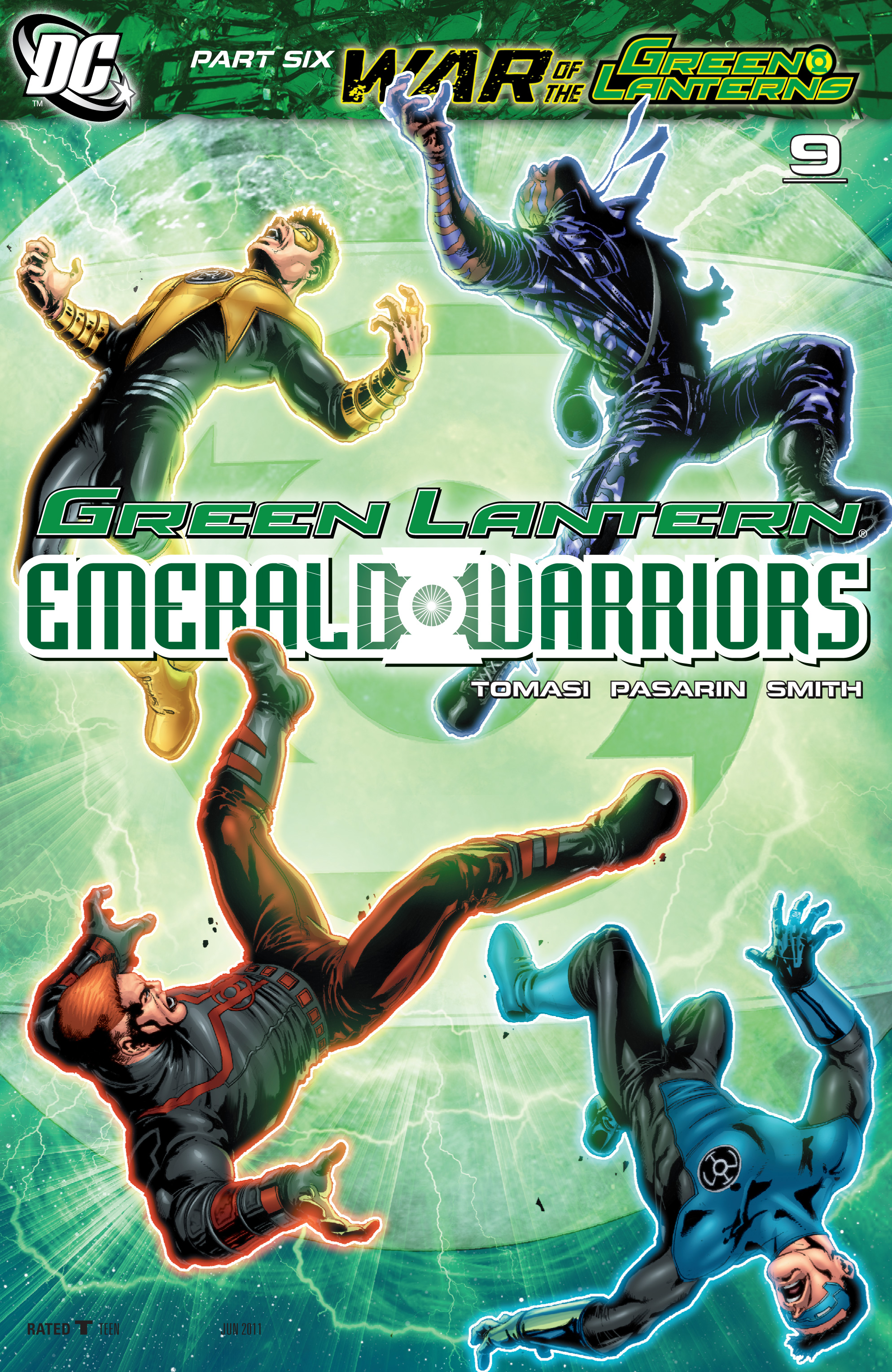 Read online Green Lantern: Emerald Warriors comic -  Issue #9 - 1