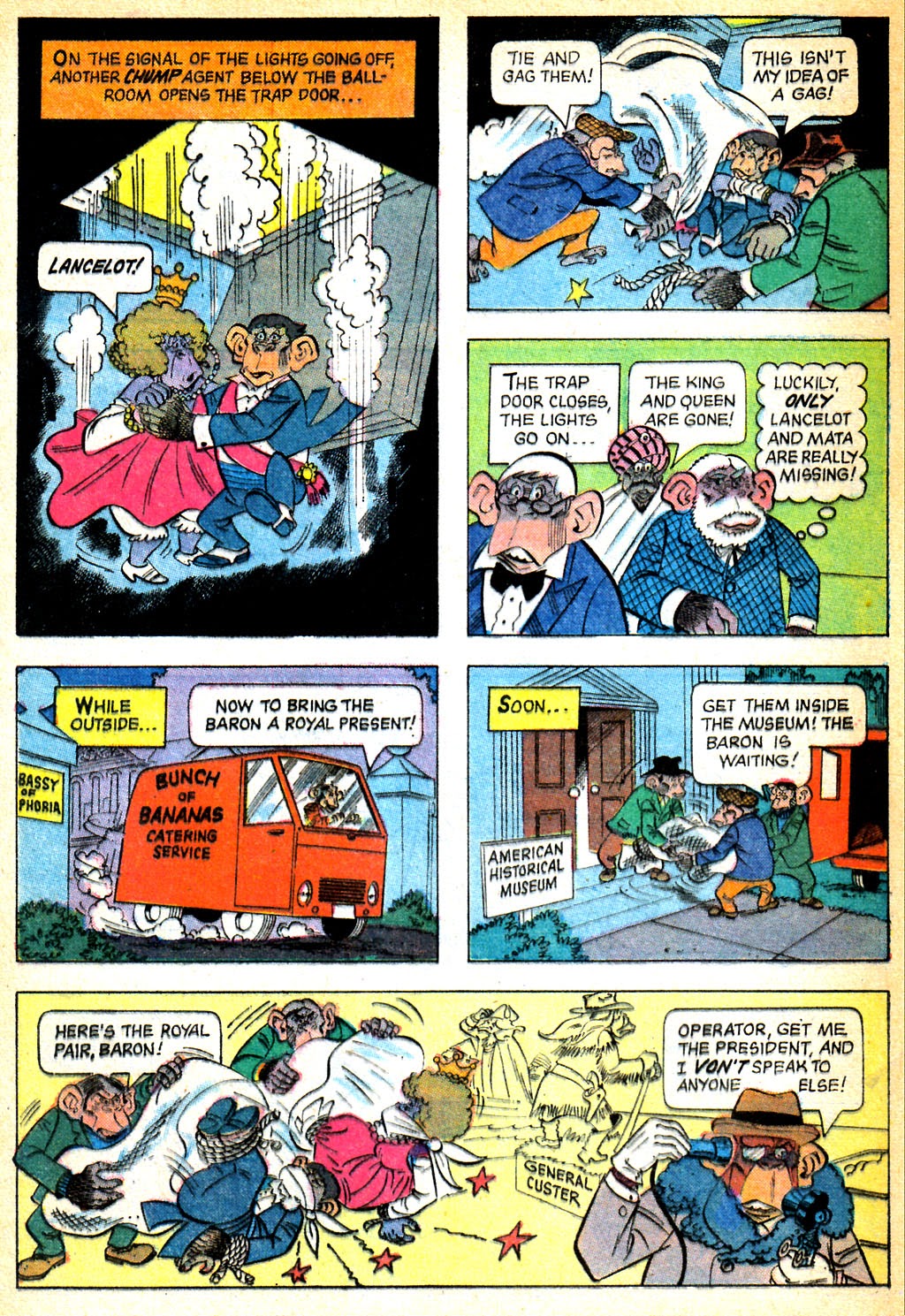 Read online Lancelot Link Secret Chimp comic -  Issue #2 - 4