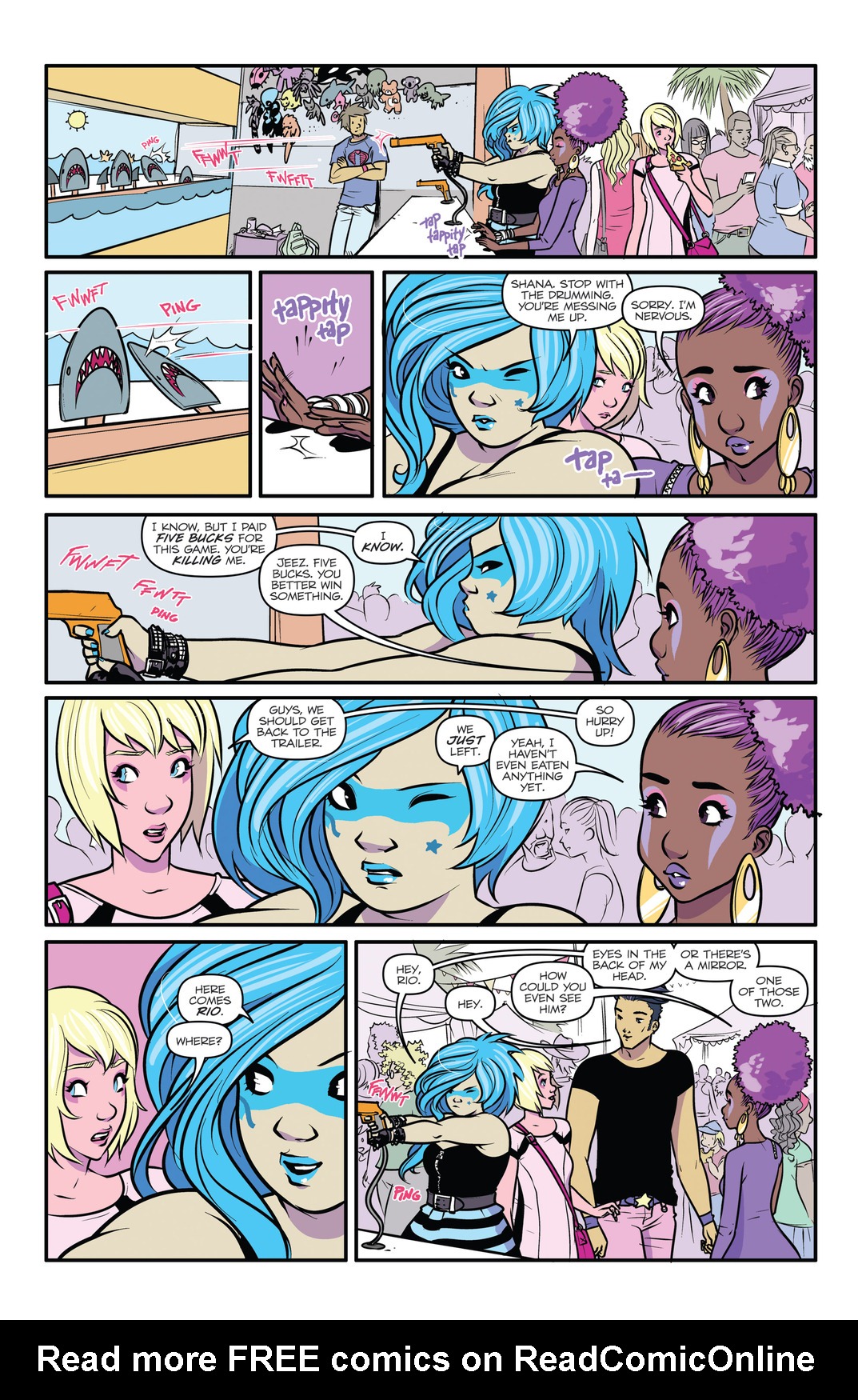 Read online Jem and The Holograms comic -  Issue #5 - 17