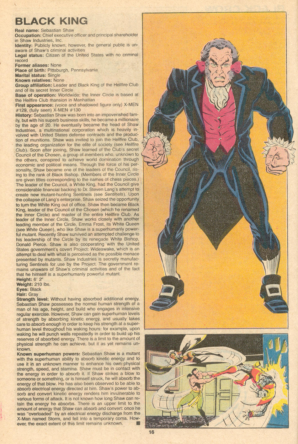 Read online The Official Handbook of the Marvel Universe Deluxe Edition comic -  Issue #2 - 18