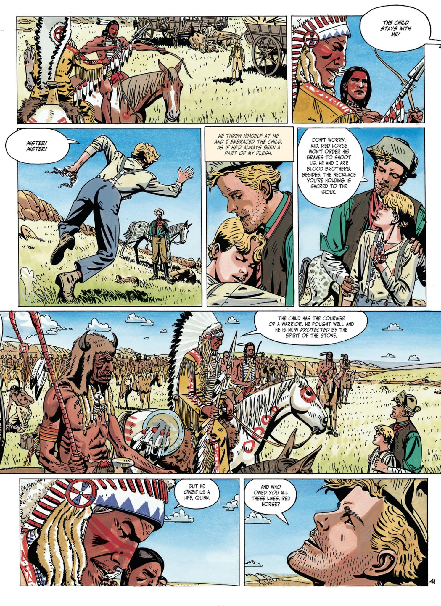 Read online Thousand Faces comic -  Issue #1 - 45