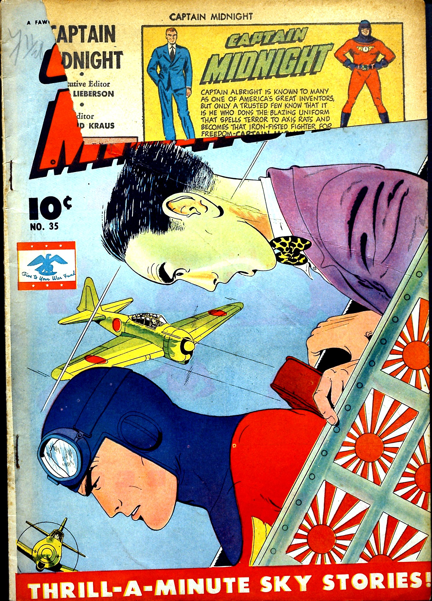 Read online Captain Midnight (1942) comic -  Issue #35 - 2