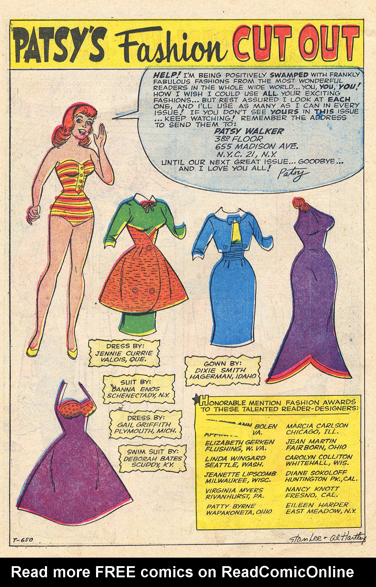 Read online Patsy Walker comic -  Issue #88 - 22