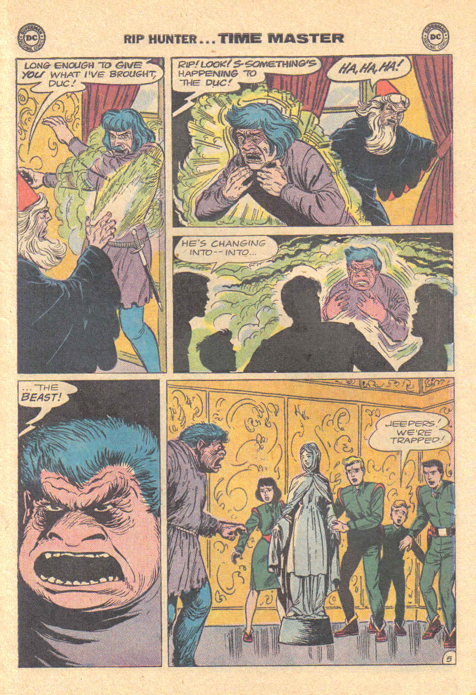 Read online Rip Hunter...Time Master comic -  Issue #17 - 7