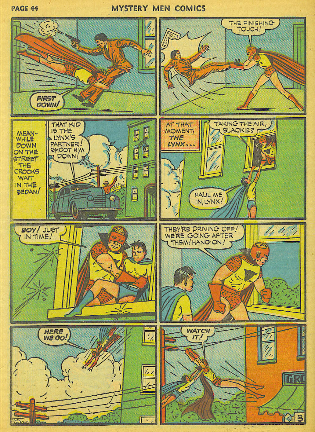 Read online Mystery Men Comics comic -  Issue #23 - 45