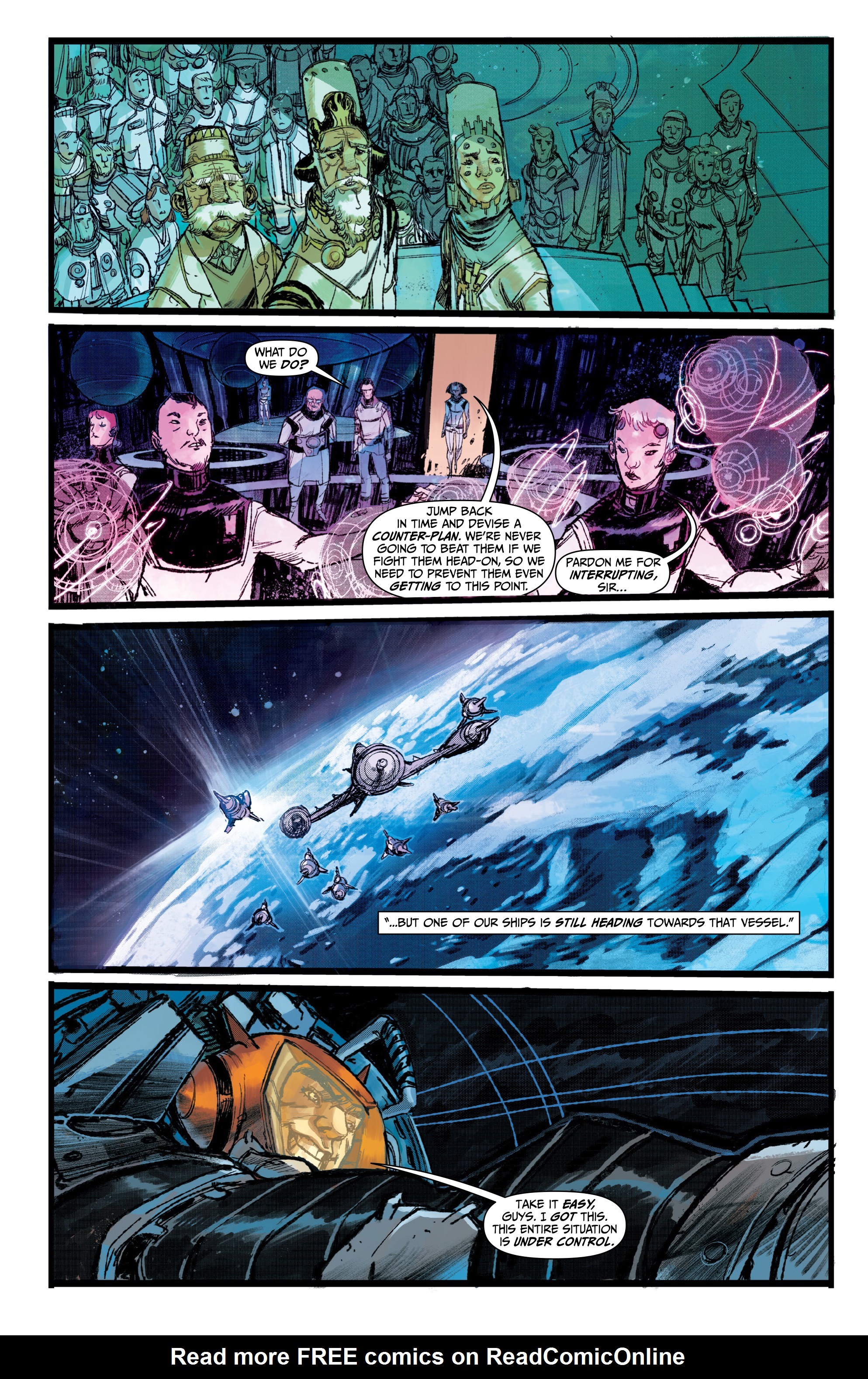 Read online Chrononauts: Futureshock comic -  Issue # _TPB - 54