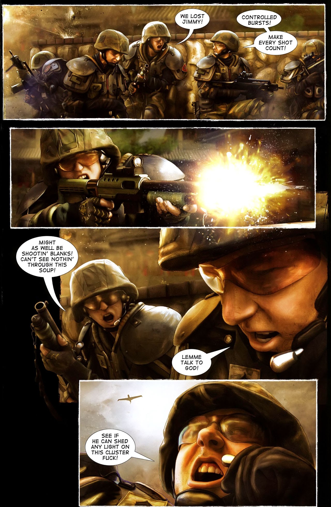Read online Titanium Rain comic -  Issue #1 - 5