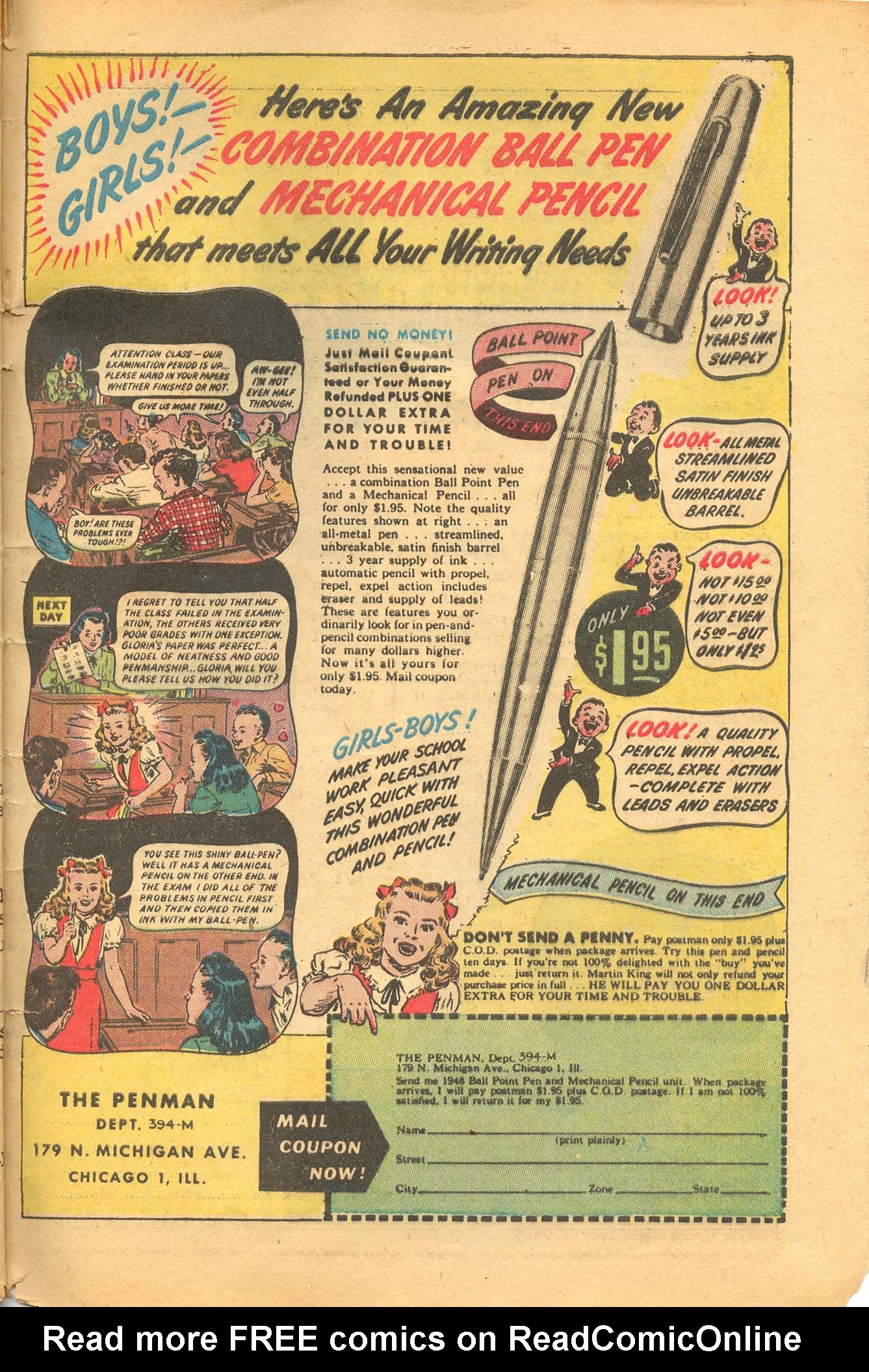 Read online Boy Comics comic -  Issue #43 - 49
