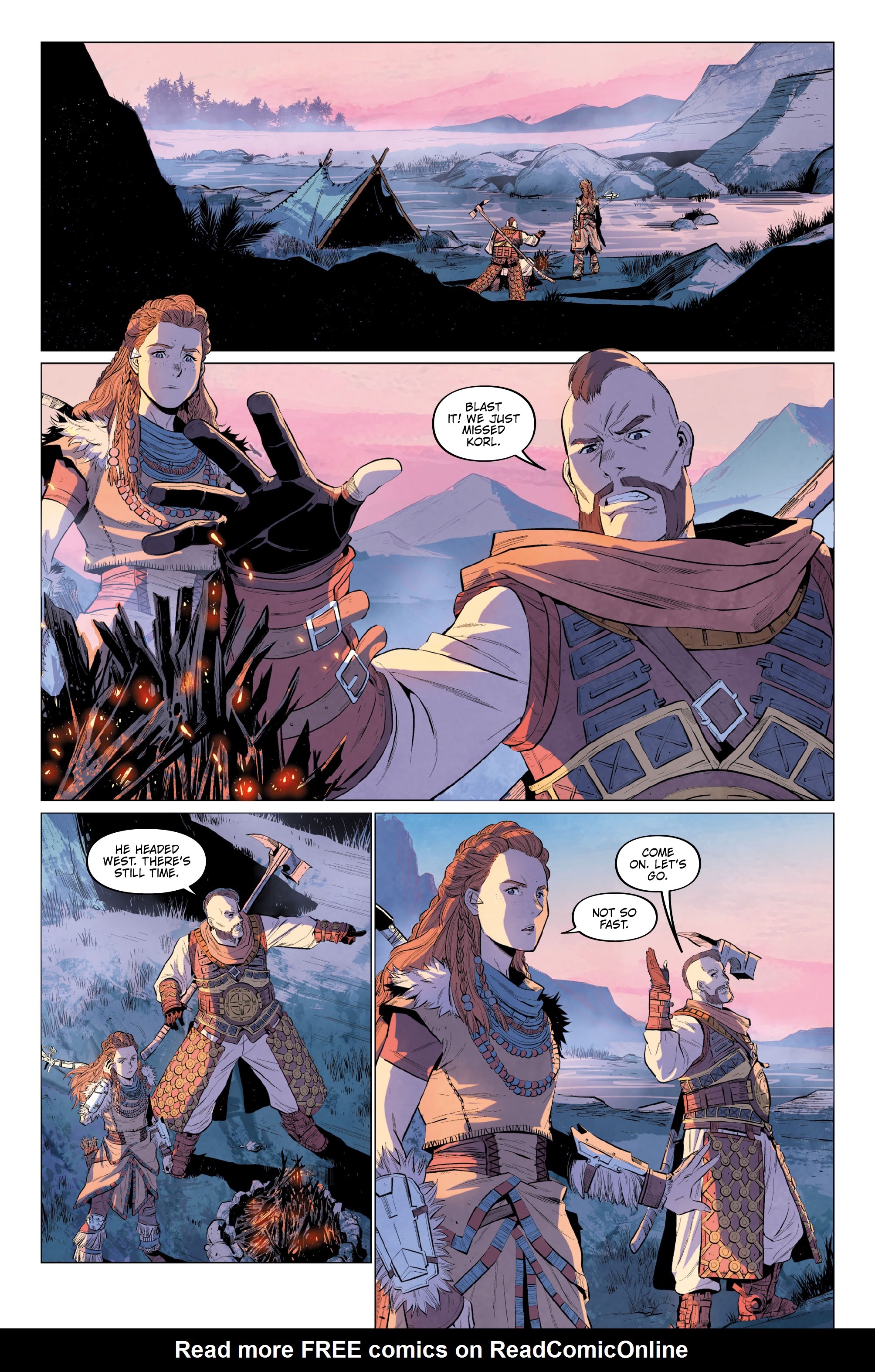 Read online Horizon Zero Dawn (2021) comic -  Issue #1 - 9