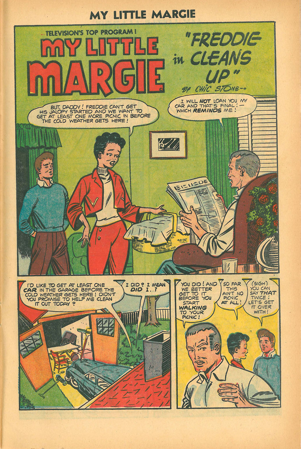Read online My Little Margie (1954) comic -  Issue #6 - 33