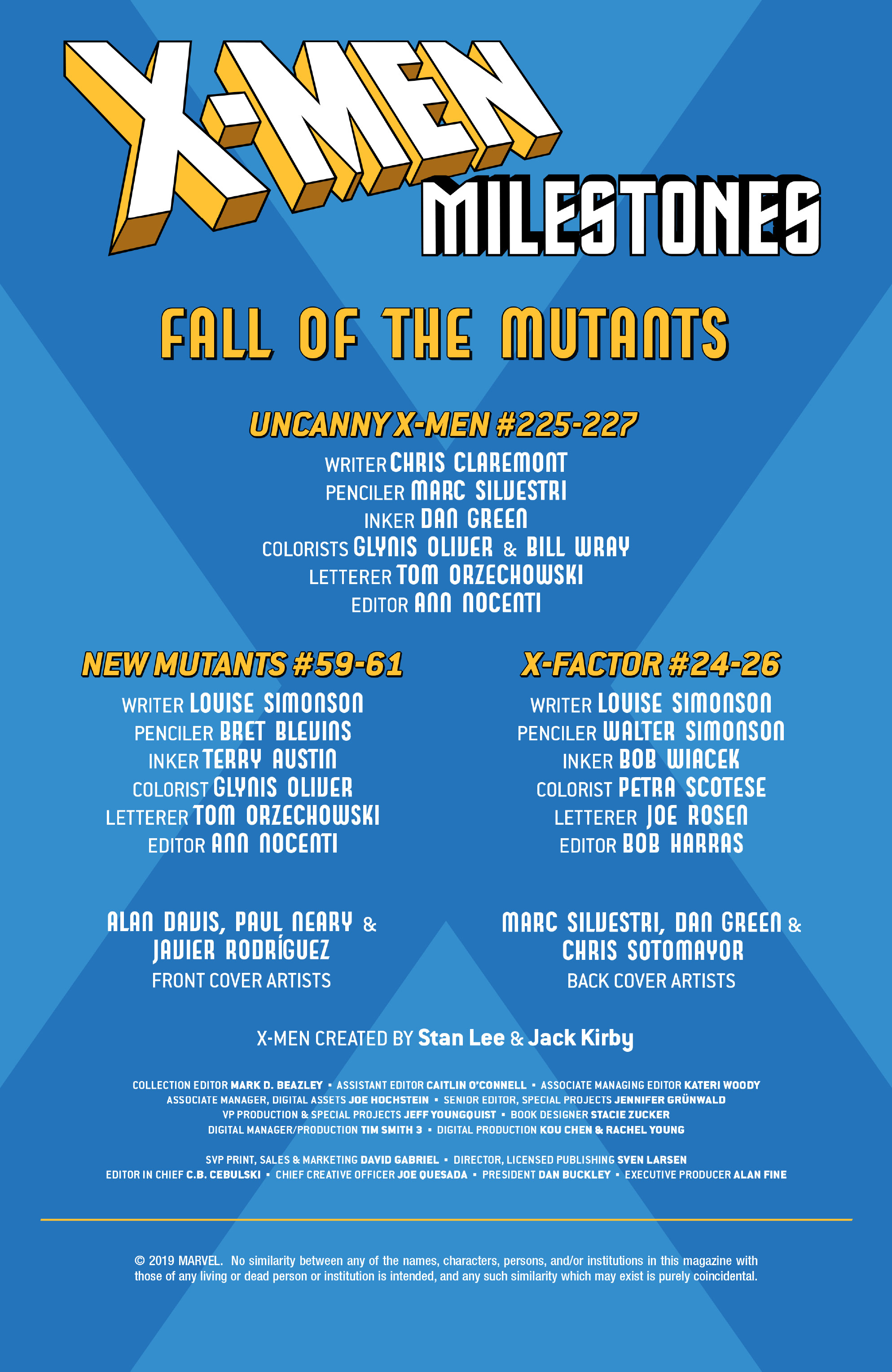 Read online X-Men Milestones: Fall of the Mutants comic -  Issue # TPB (Part 1) - 2