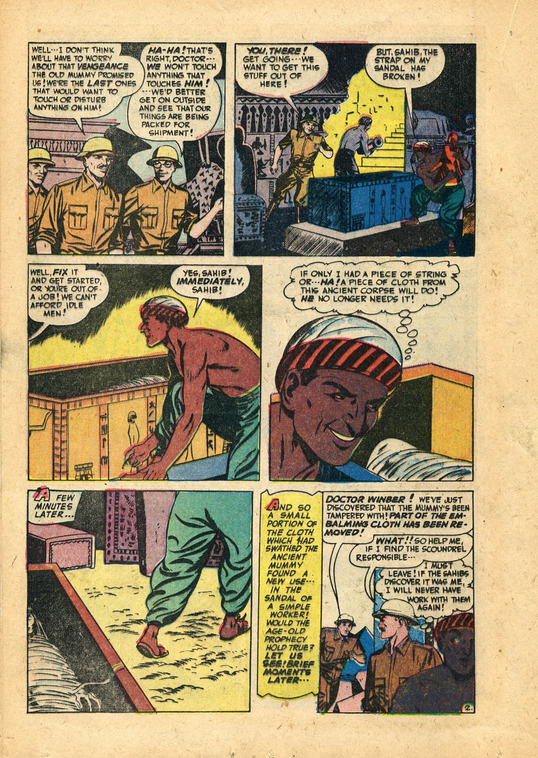 Read online Adventures Into The Unknown comic -  Issue #7 - 22