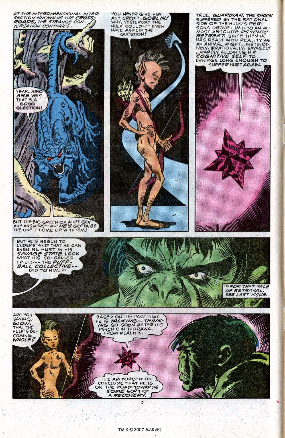 Read online The Incredible Hulk (1968) comic -  Issue #309 - 4