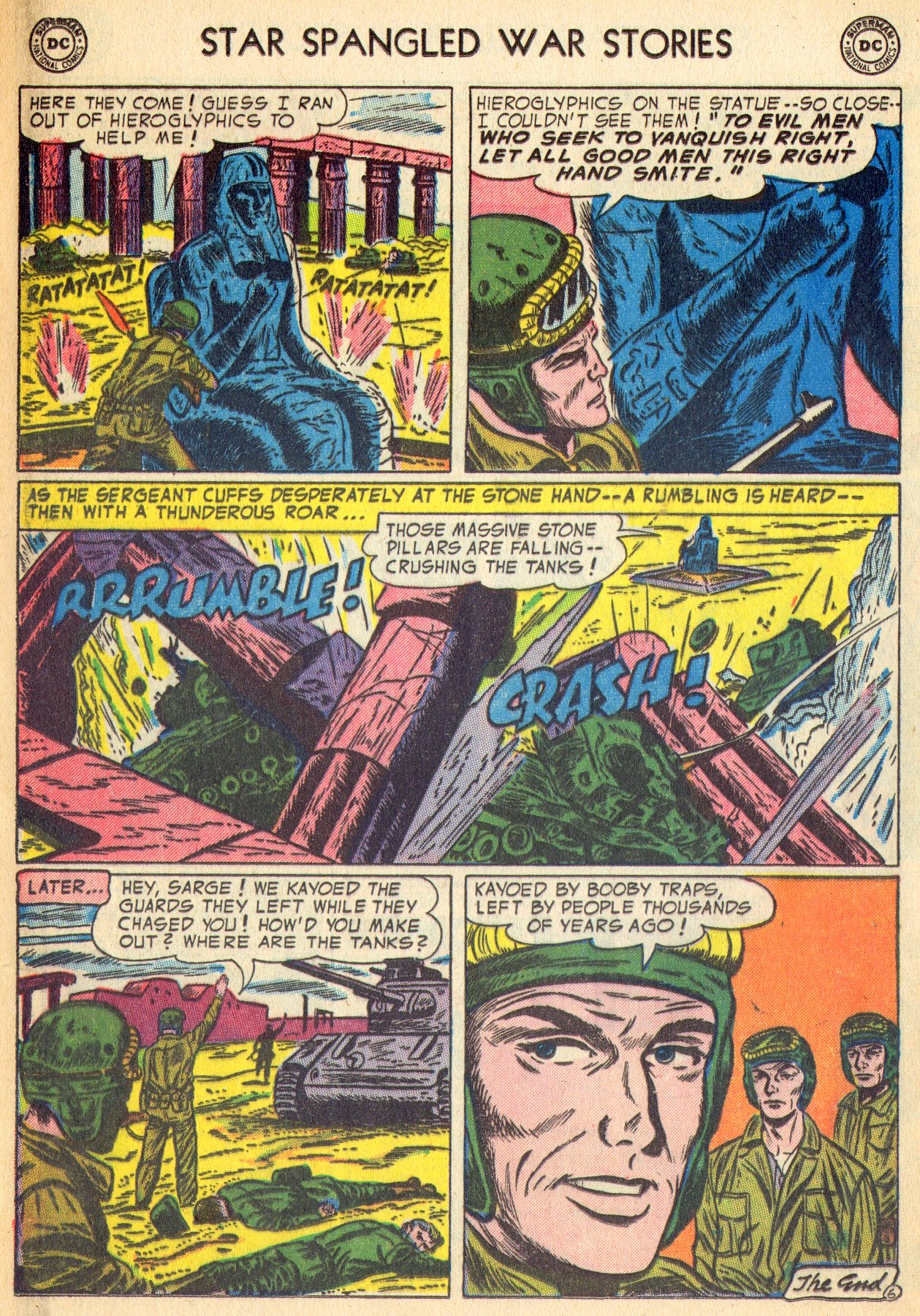 Read online Star Spangled War Stories (1952) comic -  Issue #24 - 24