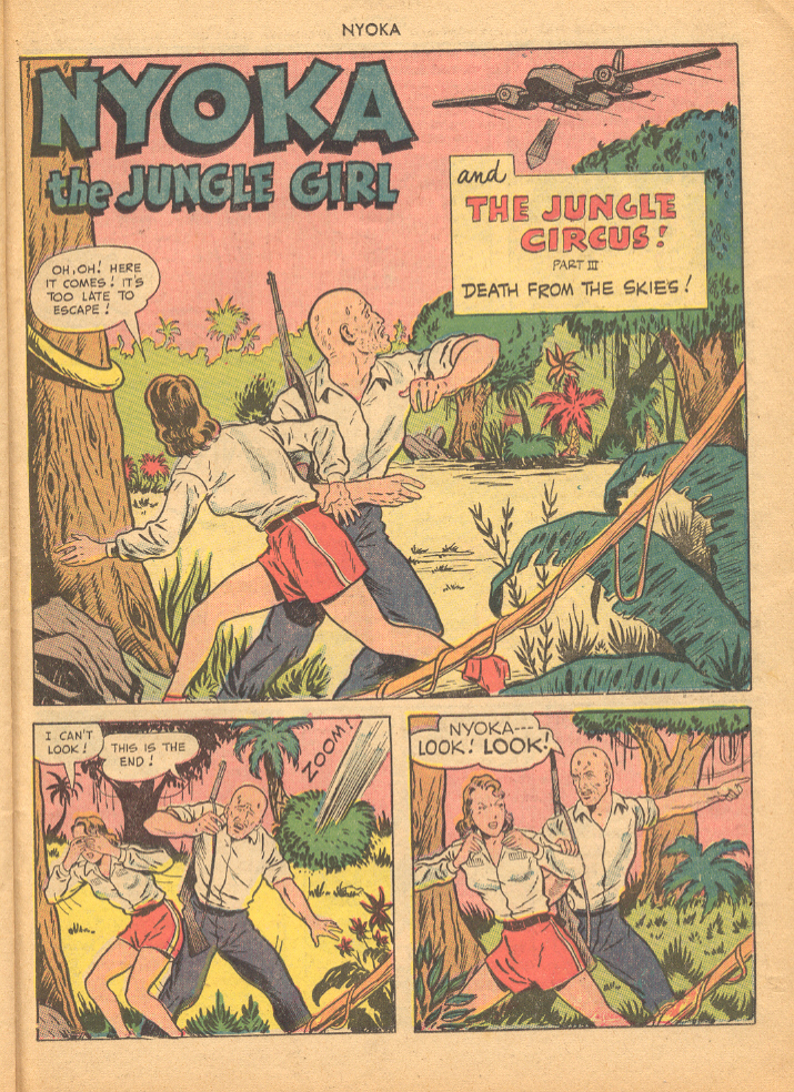 Read online Nyoka the Jungle Girl (1945) comic -  Issue #36 - 23