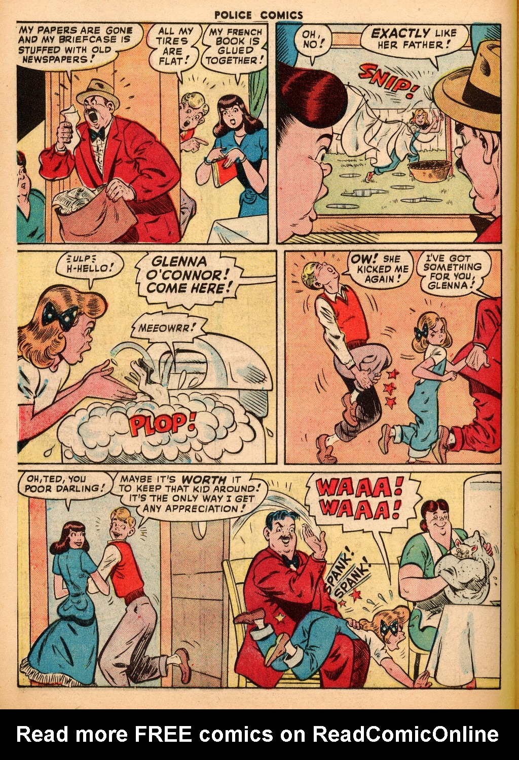 Read online Police Comics comic -  Issue #83 - 32