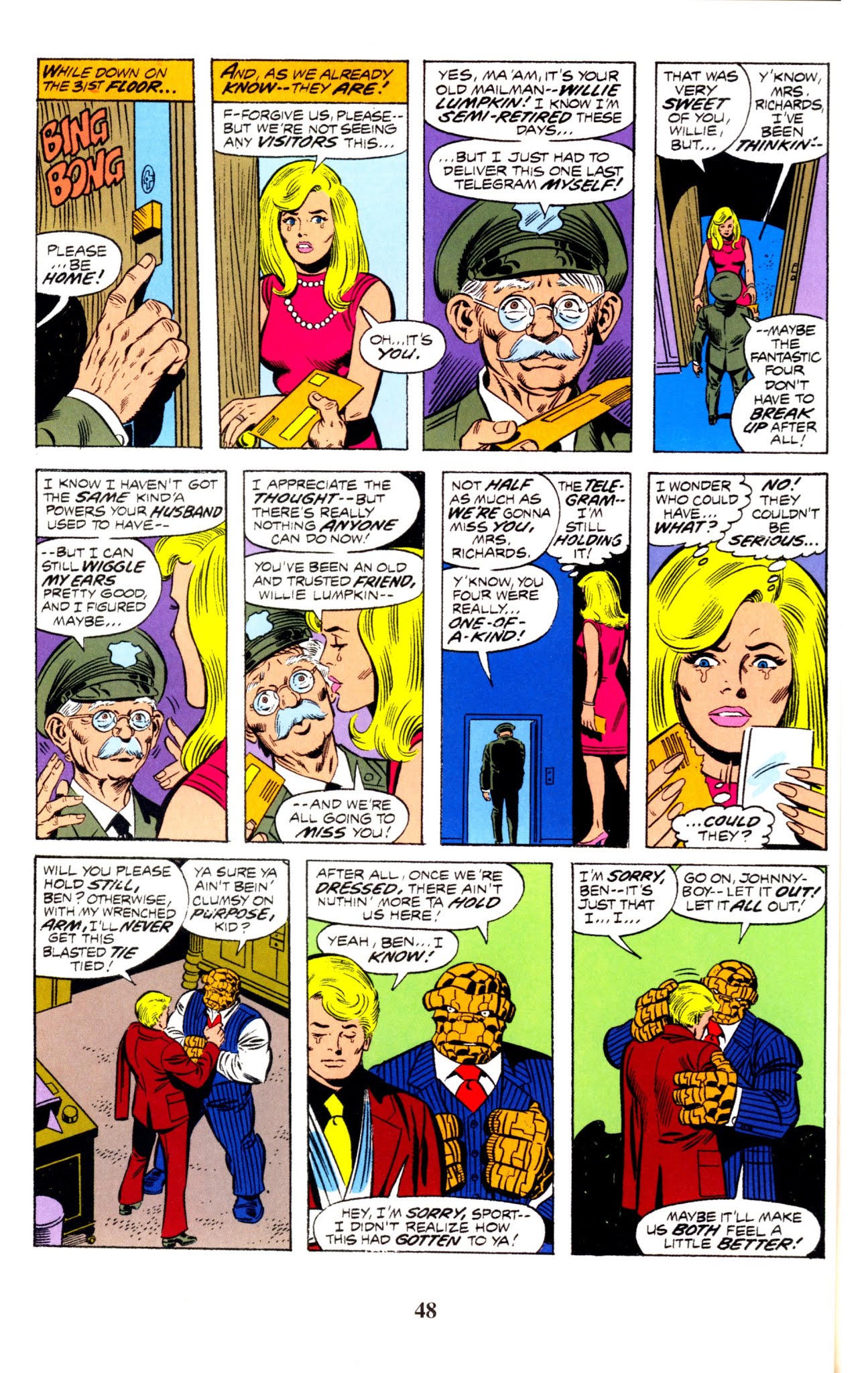 Read online Fantastic Four Visionaries: George Perez comic -  Issue # TPB 2 (Part 1) - 48