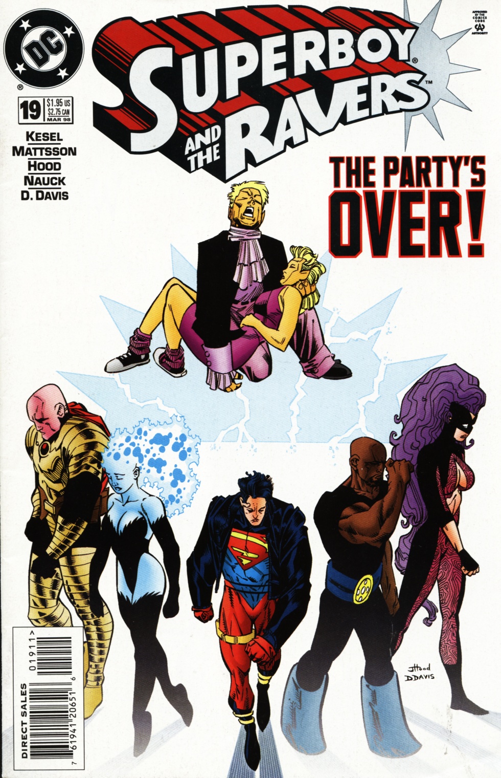 Read online Superboy & The Ravers comic -  Issue #19 - 1