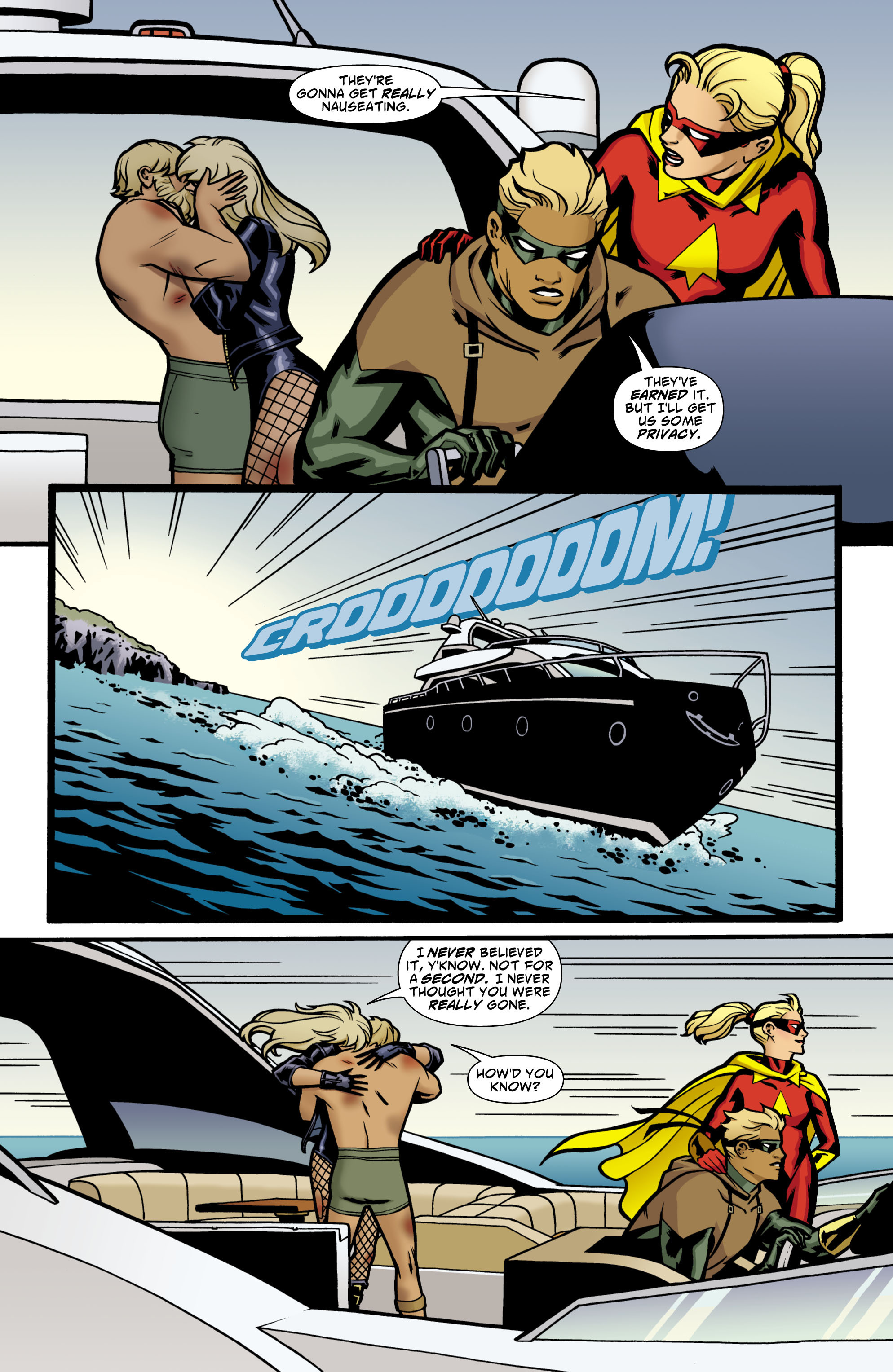 Read online Green Arrow/Black Canary comic -  Issue #3 - 16