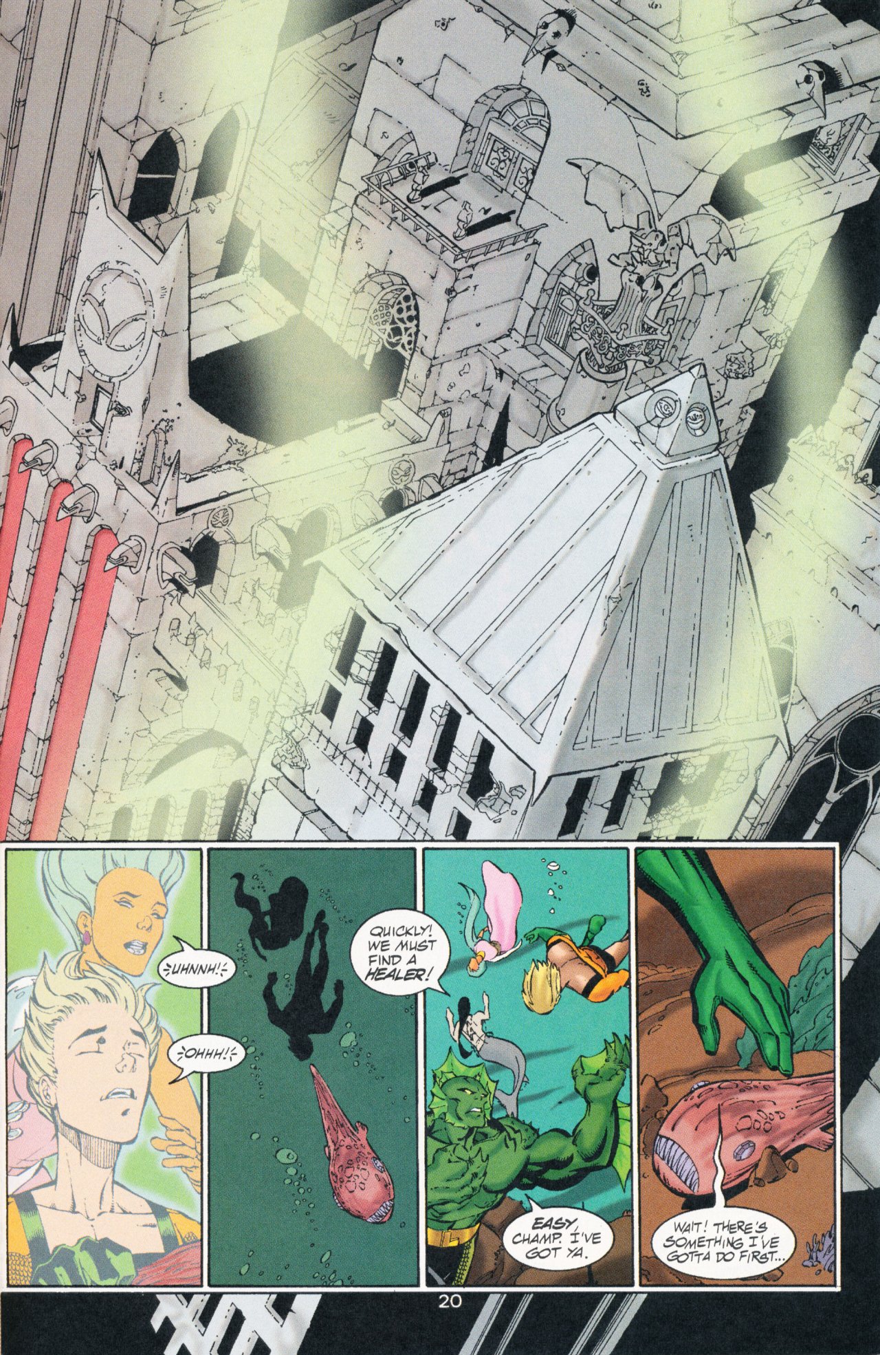 Read online Sins of Youth comic -  Issue # Aquaboy and Lagoon Man - 32
