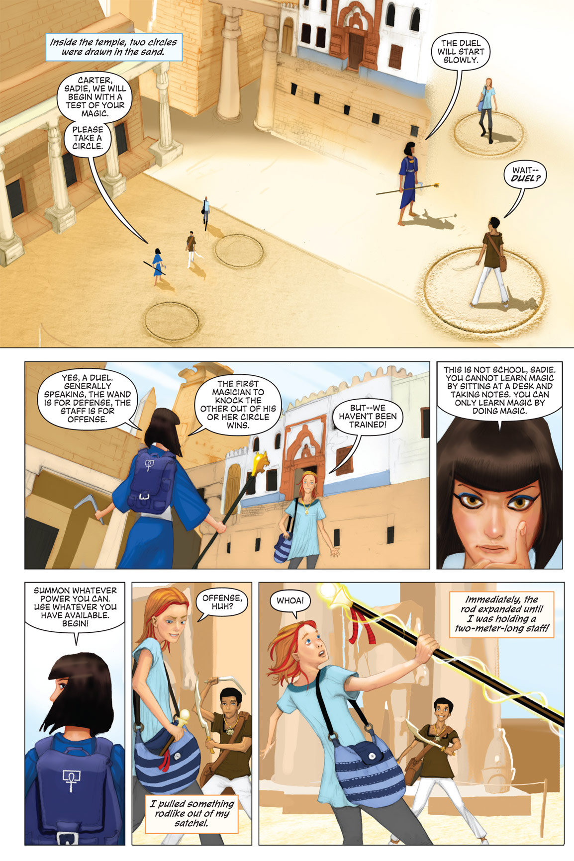 Read online The Kane Chronicles comic -  Issue # TPB 1 - 77