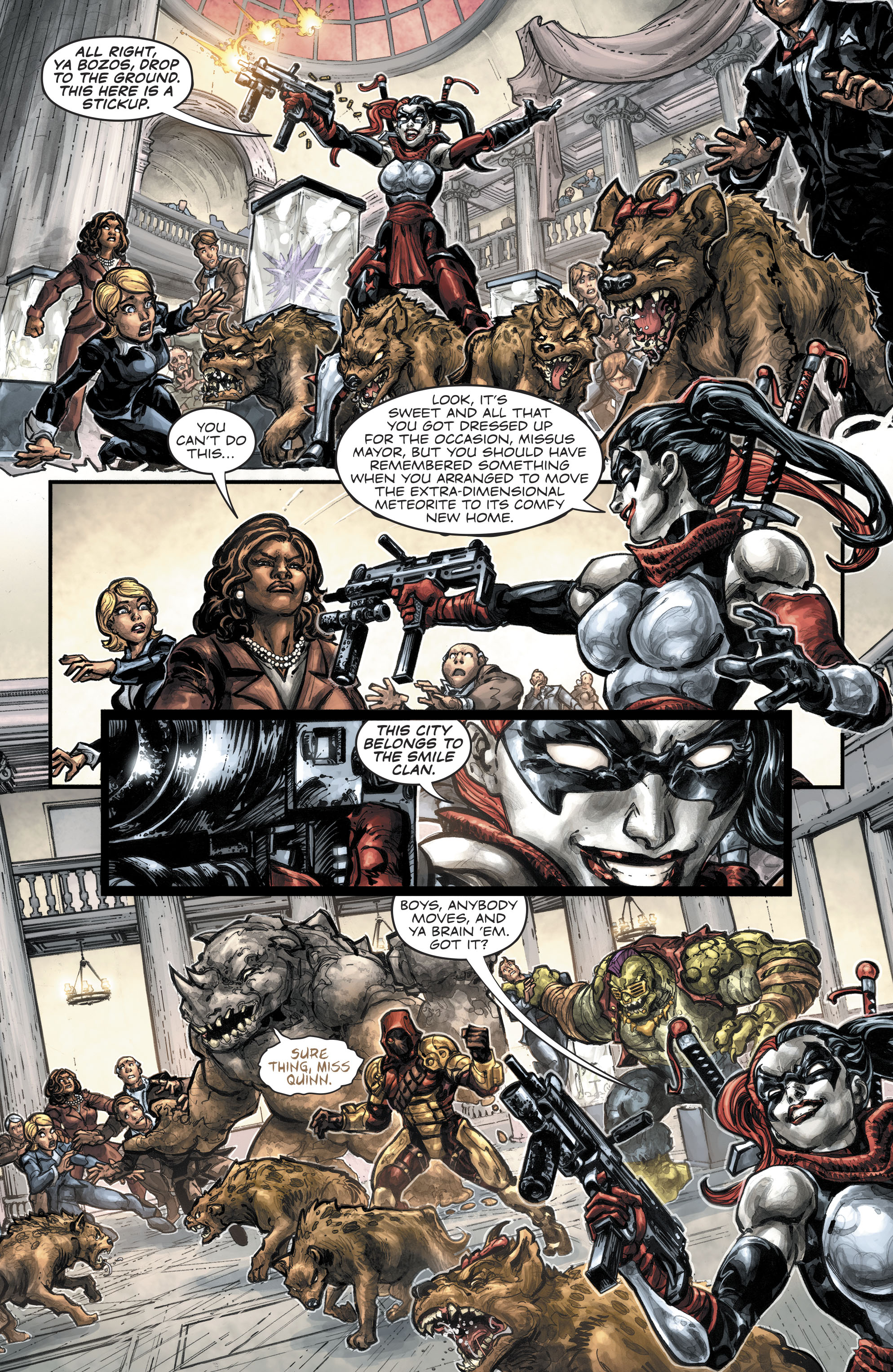Read online Batman/Teenage Mutant Ninja Turtles III comic -  Issue #1 - 6