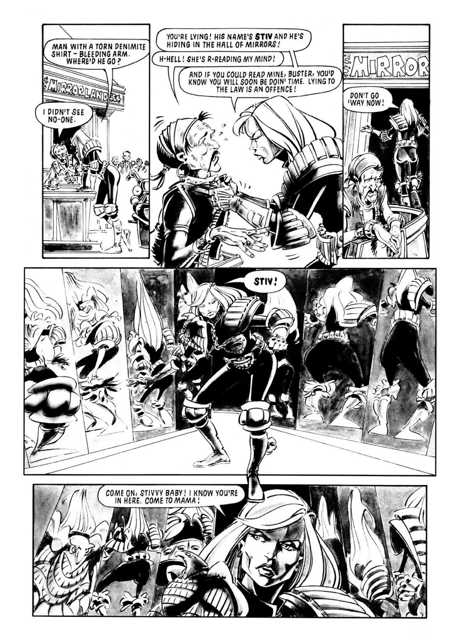 Read online Judge Anderson: The Psi Files comic -  Issue # TPB 2 - 284