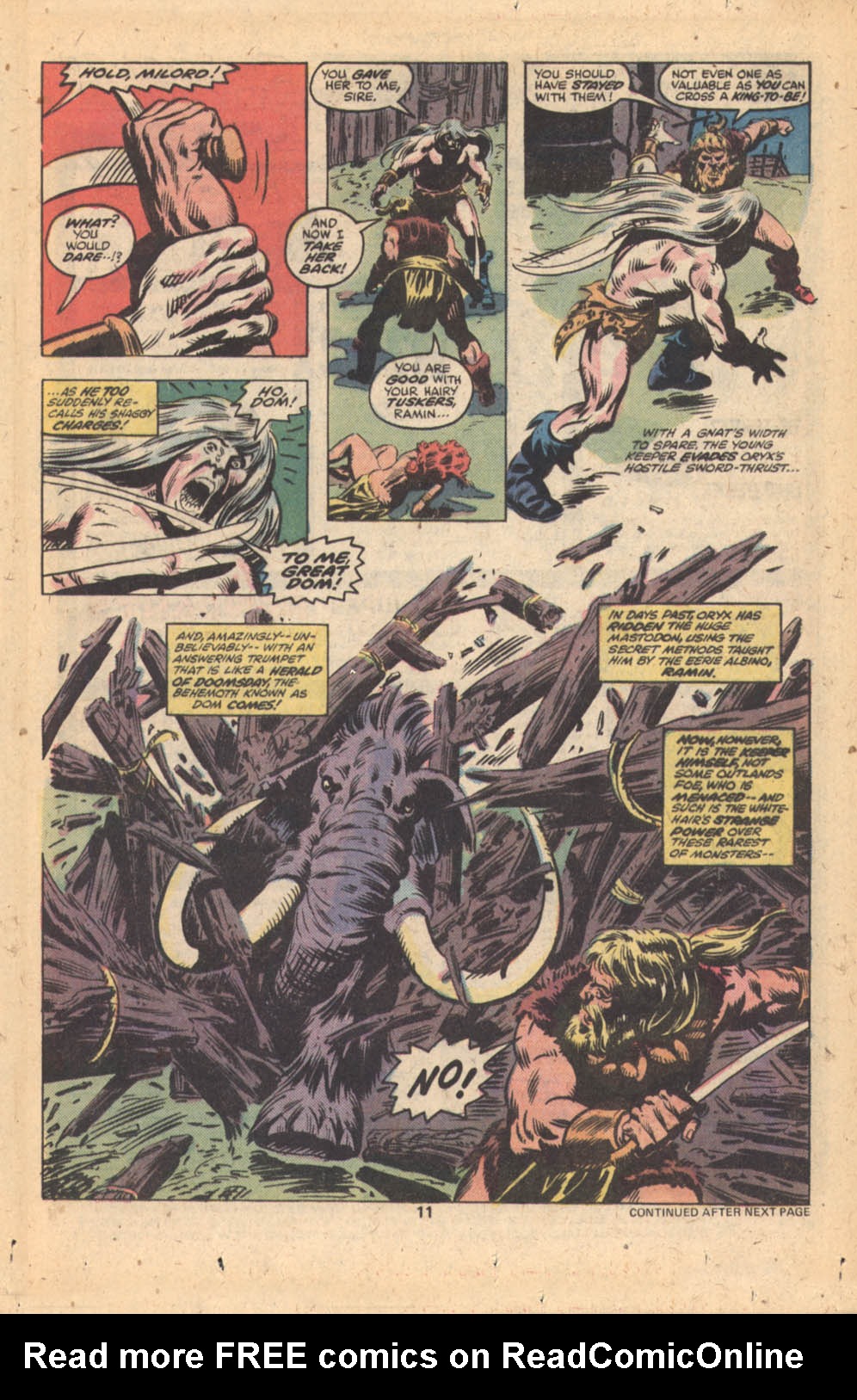Red Sonja (1977) Issue #13 #13 - English 8