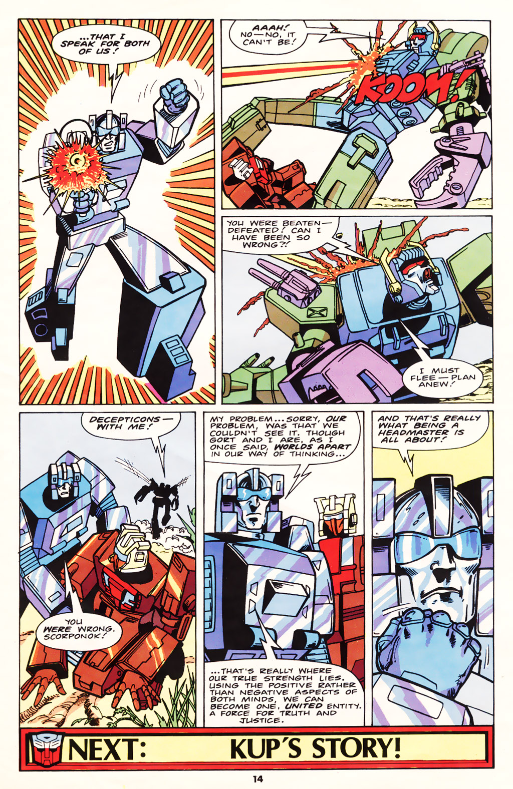 Read online The Transformers (UK) comic -  Issue #258 - 6