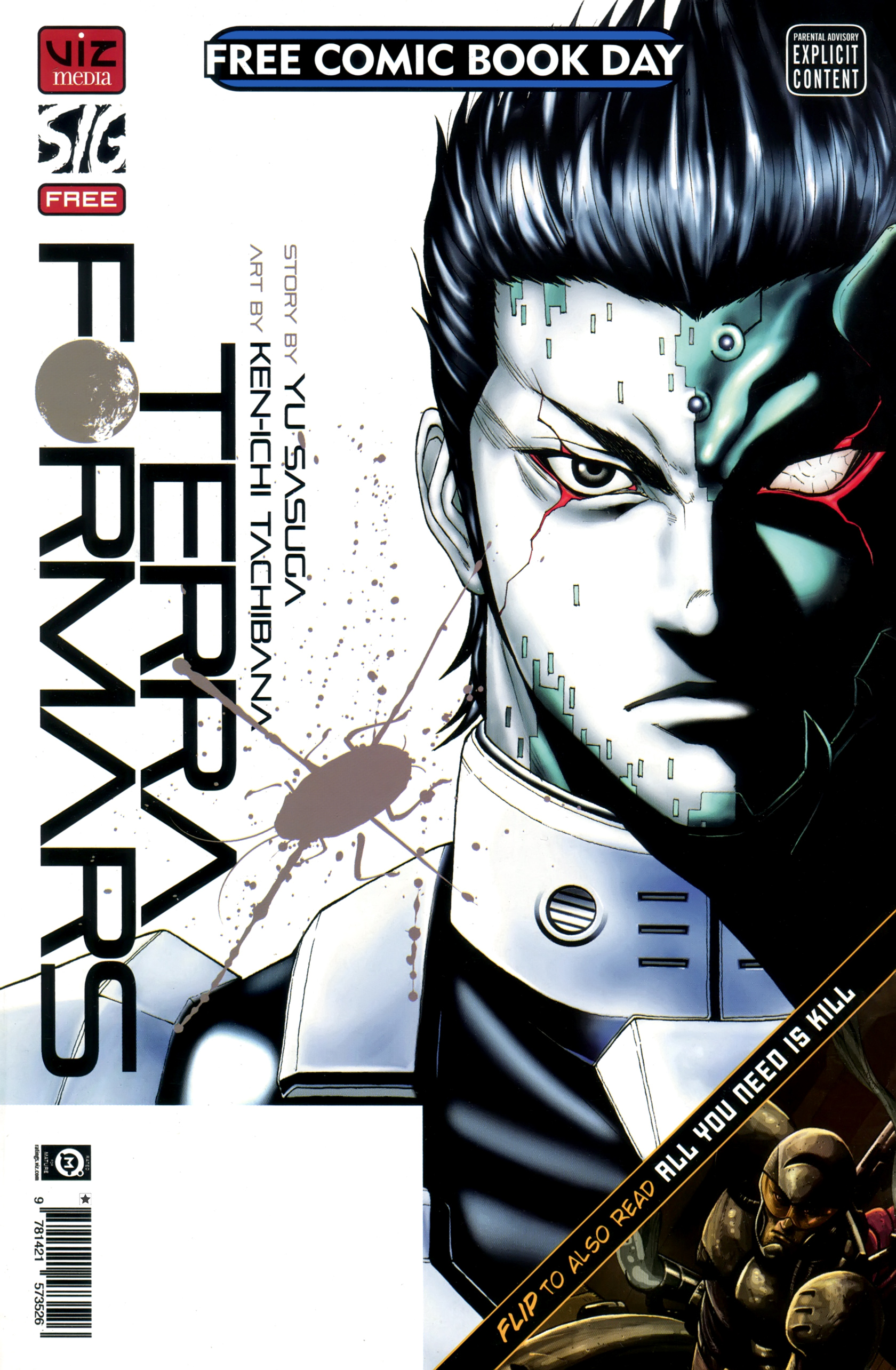 Read online Free Comic Book Day 2014 comic -  Issue # All You Need is Kill-Terra Formars - Free Comic Book Day Edition - 16