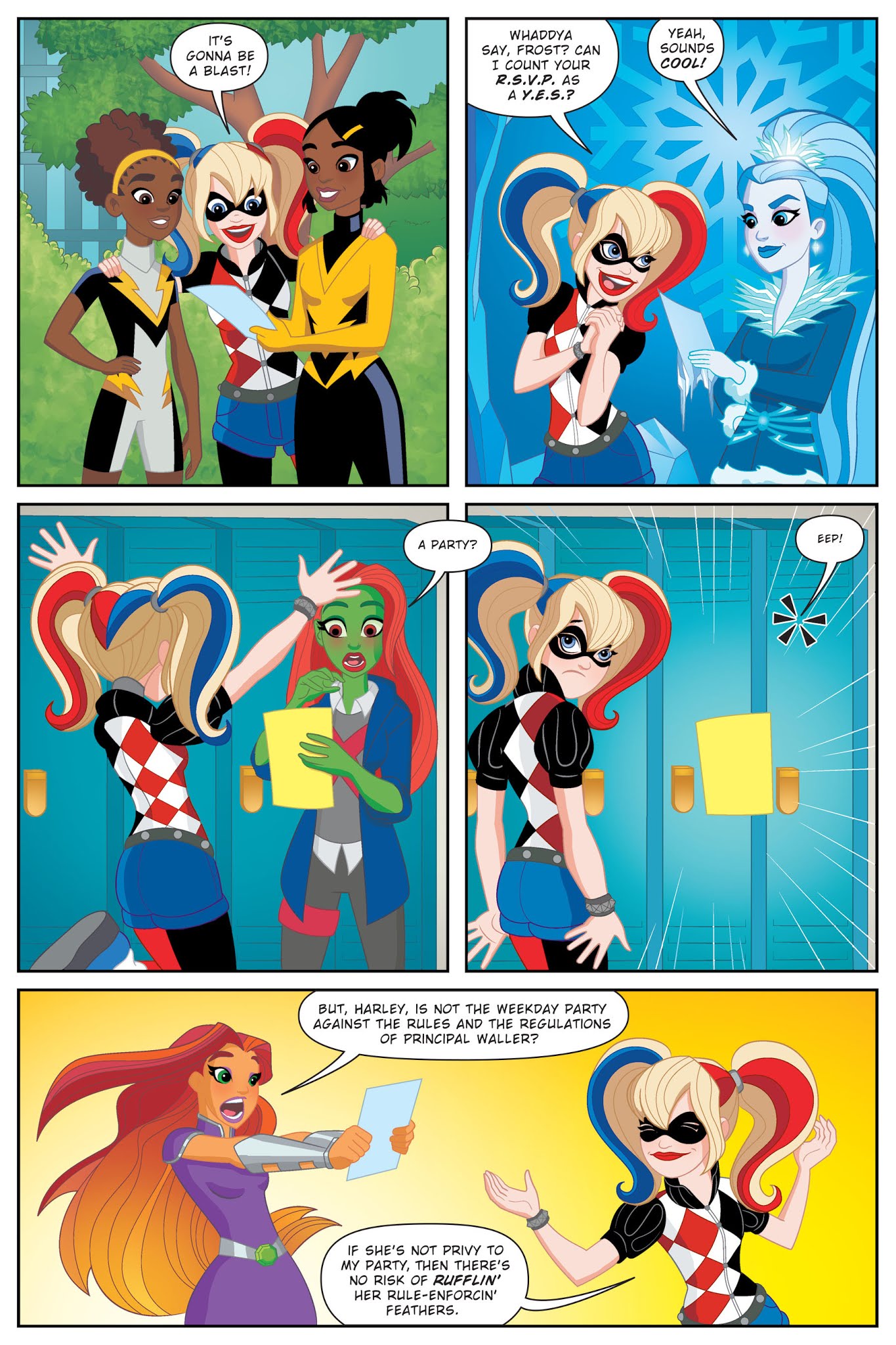 Read online DC Super Hero Girls: Finals Crisis comic -  Issue # TPB - 102