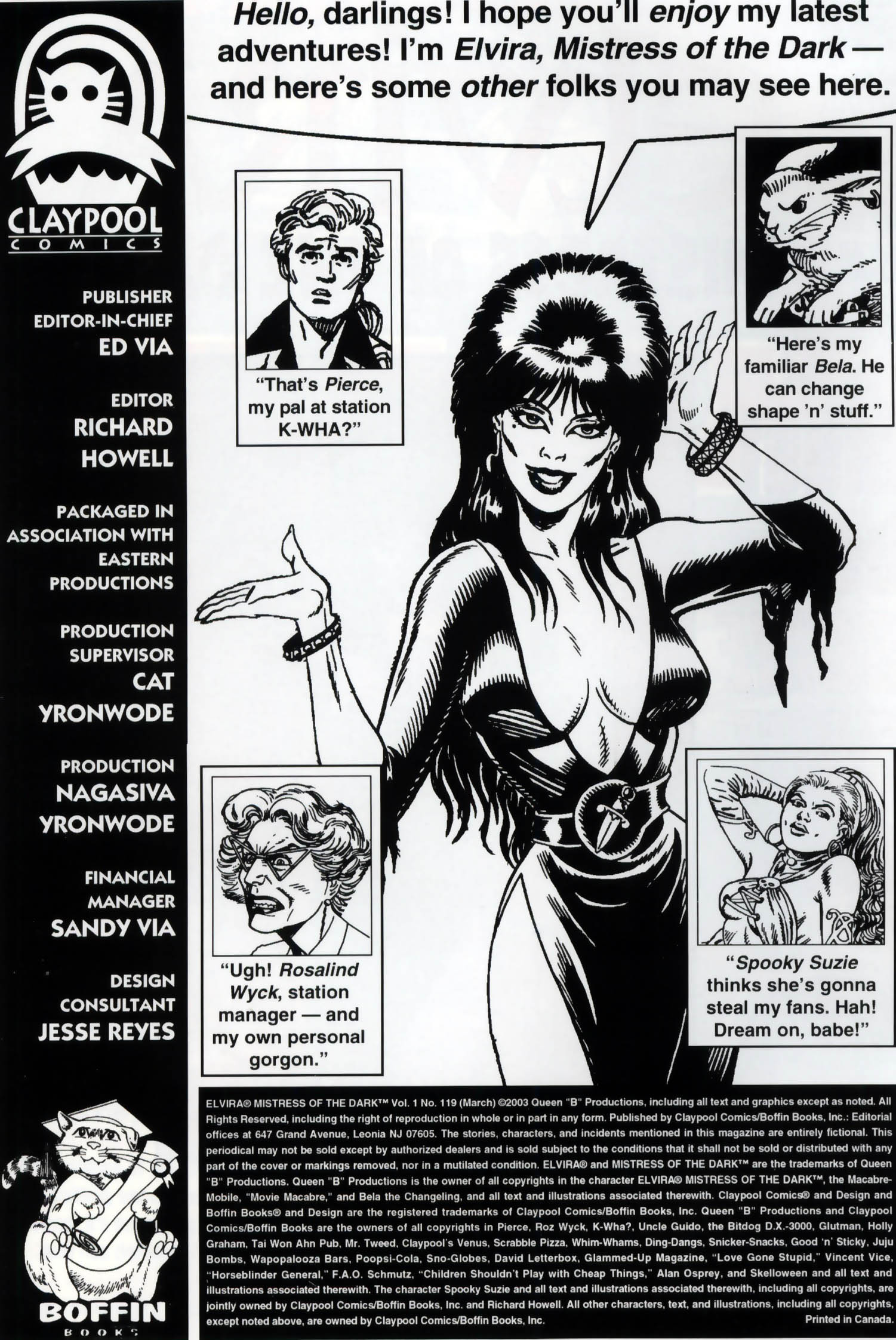 Read online Elvira, Mistress of the Dark comic -  Issue #119 - 2