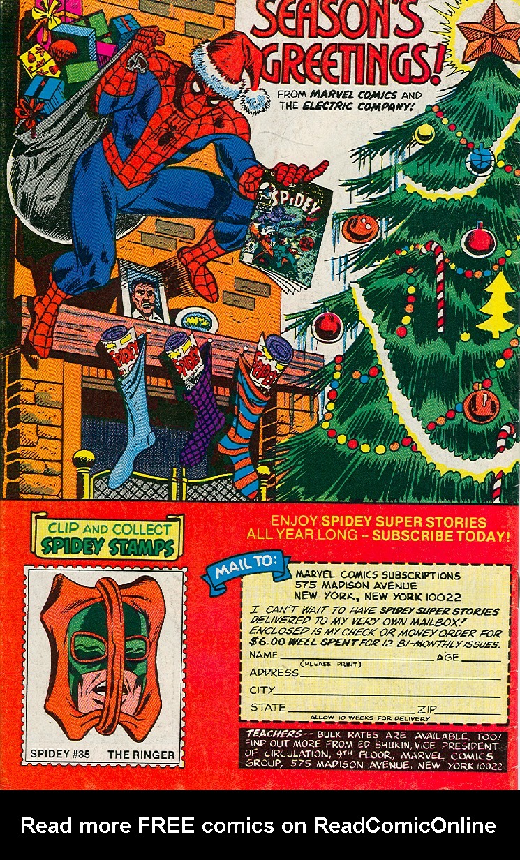 Read online Spidey Super Stories comic -  Issue #51 - 36