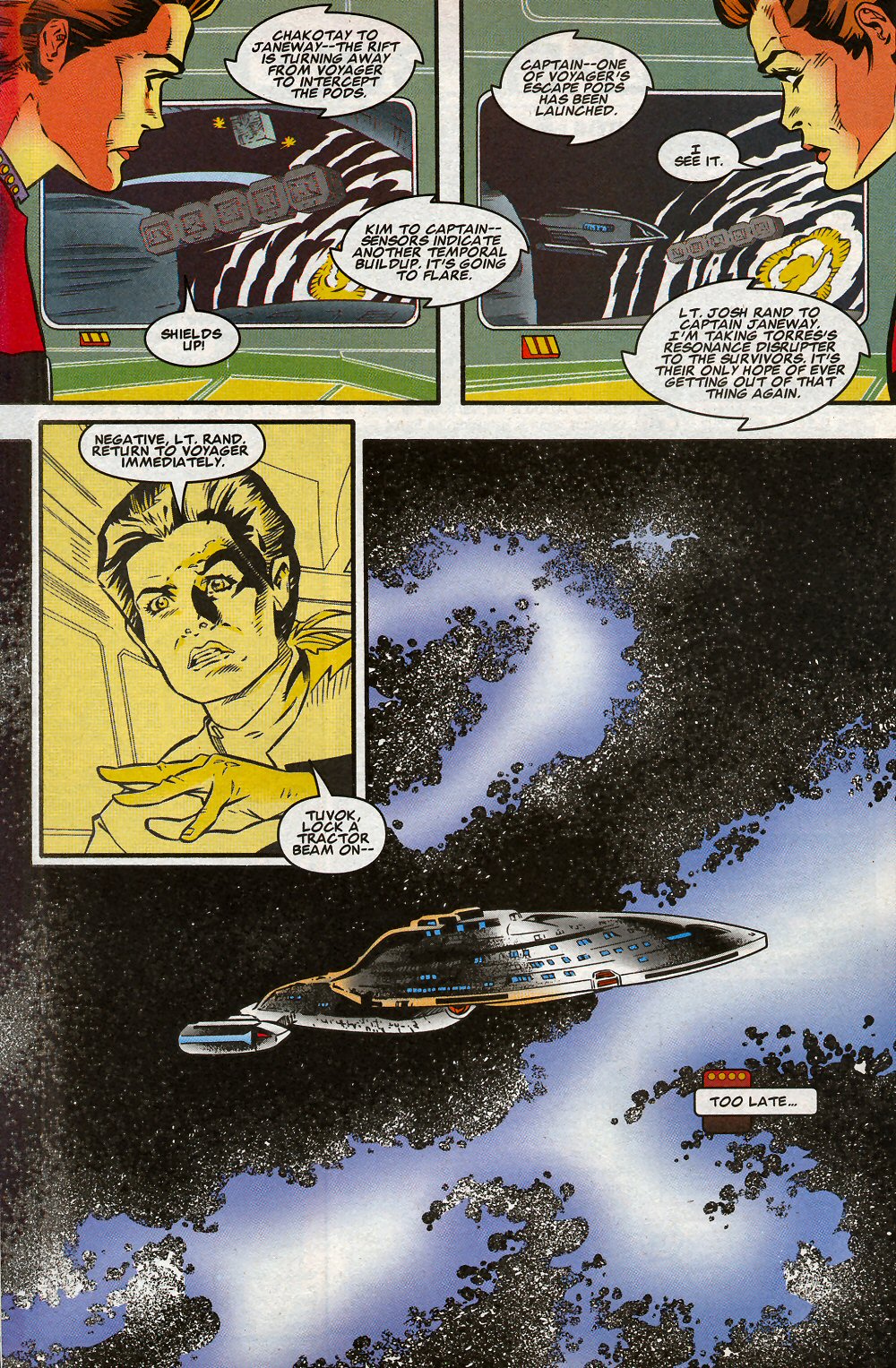 Read online Star Trek: Voyager comic -  Issue #10 - 23