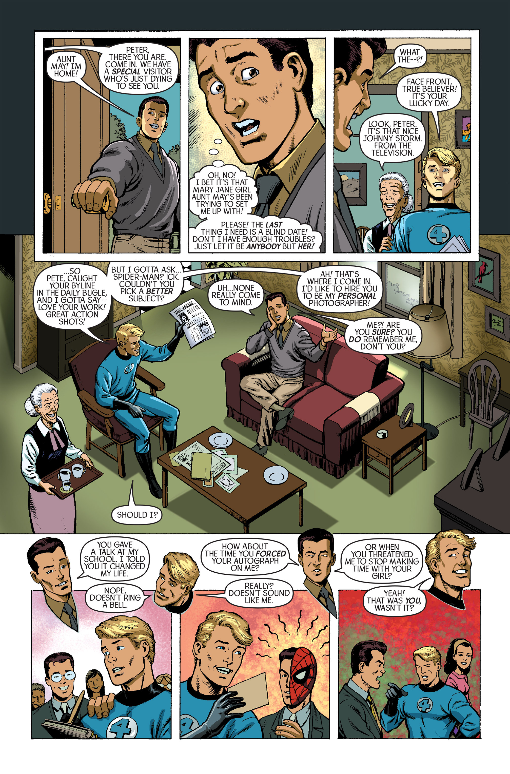 Read online Spider-Man/Human Torch comic -  Issue #1 - 7