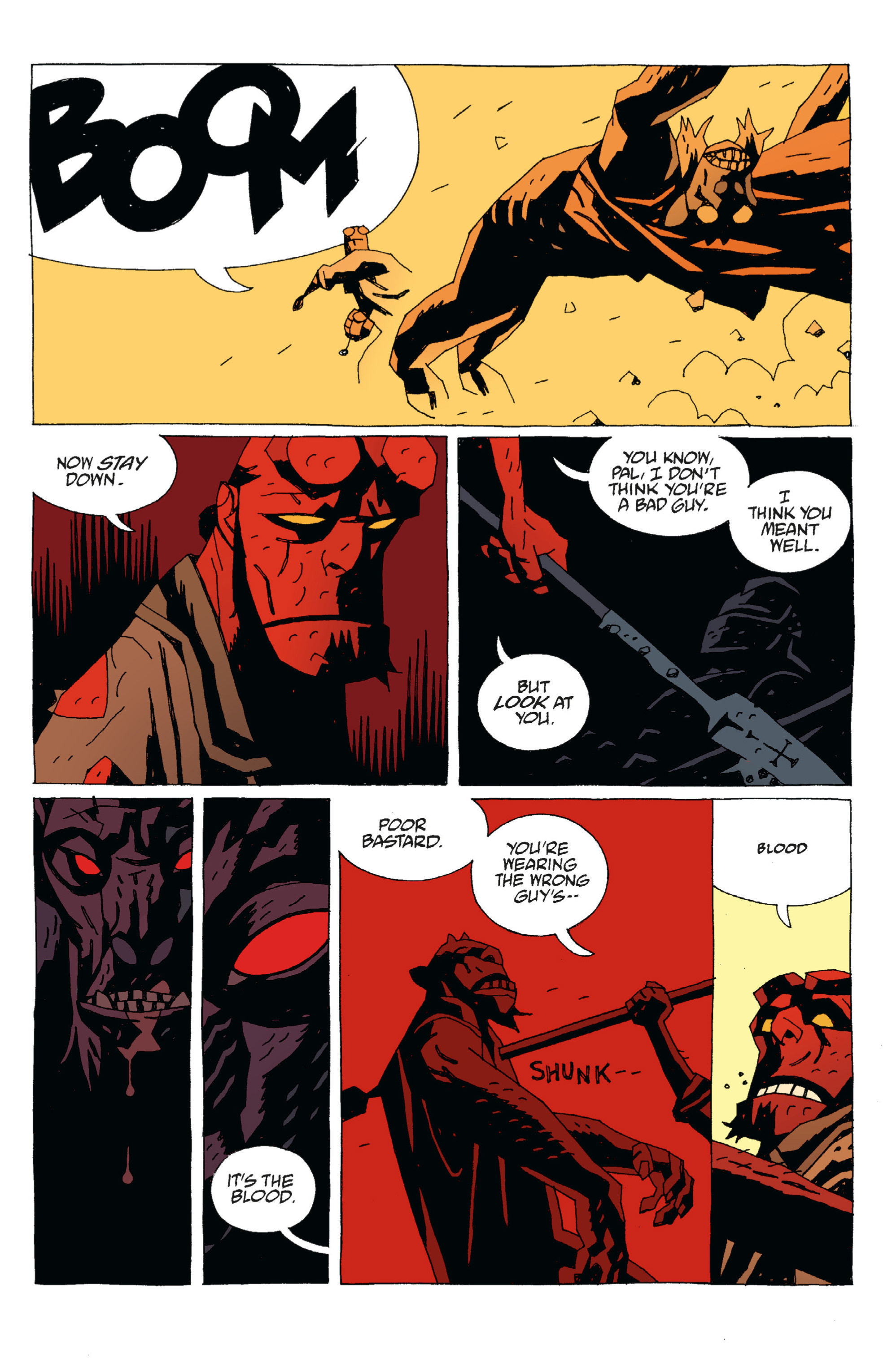 Read online Hellboy comic -  Issue #6 - 117