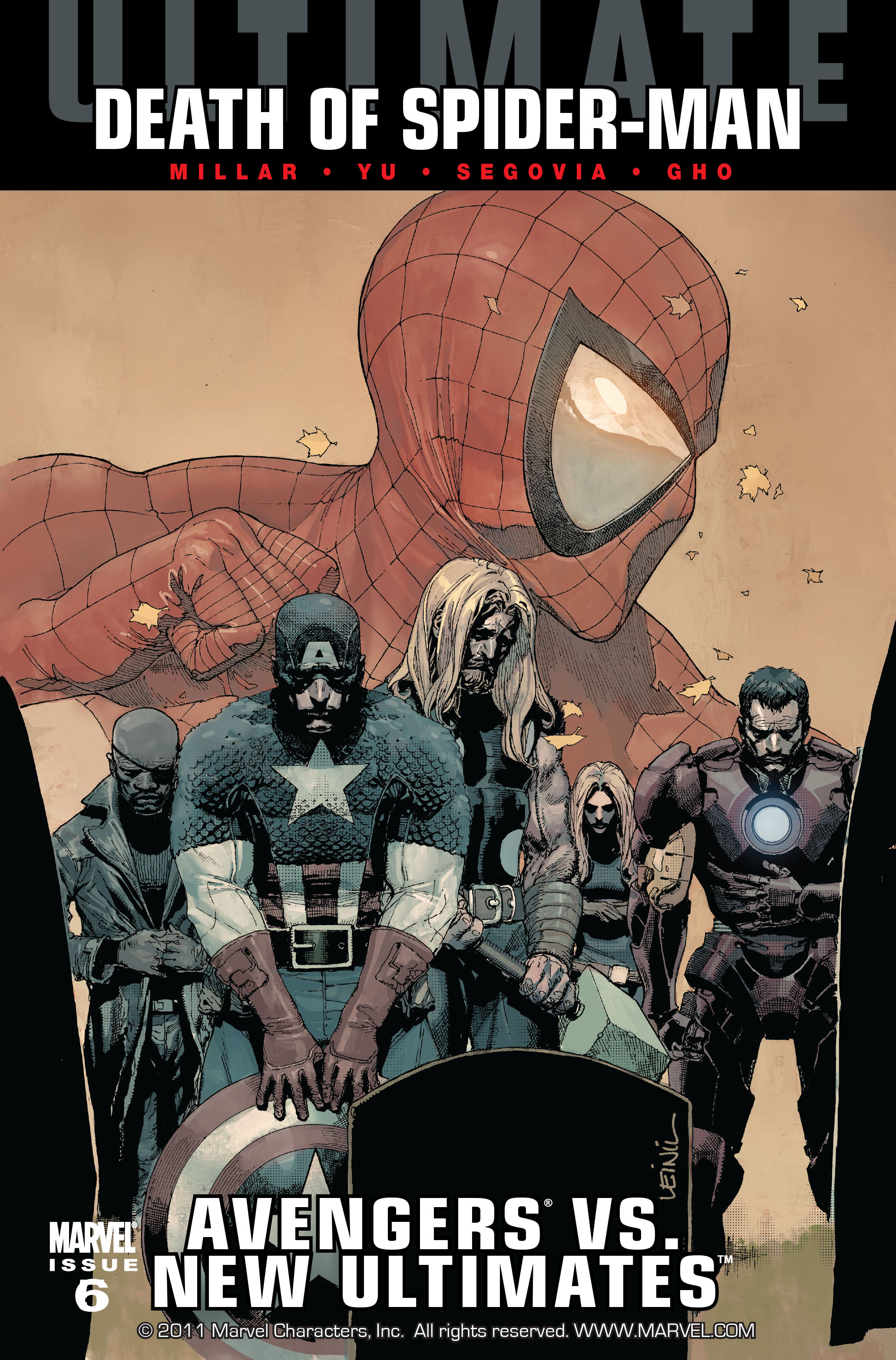 Read online Ultimate Avengers vs. New Ultimates comic -  Issue #6 - 1