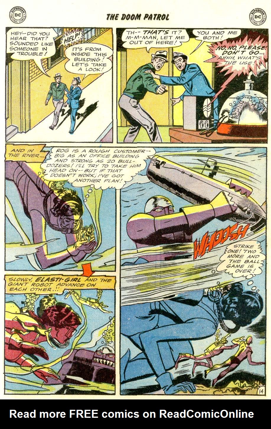 Read online Doom Patrol (1964) comic -  Issue #93 - 20