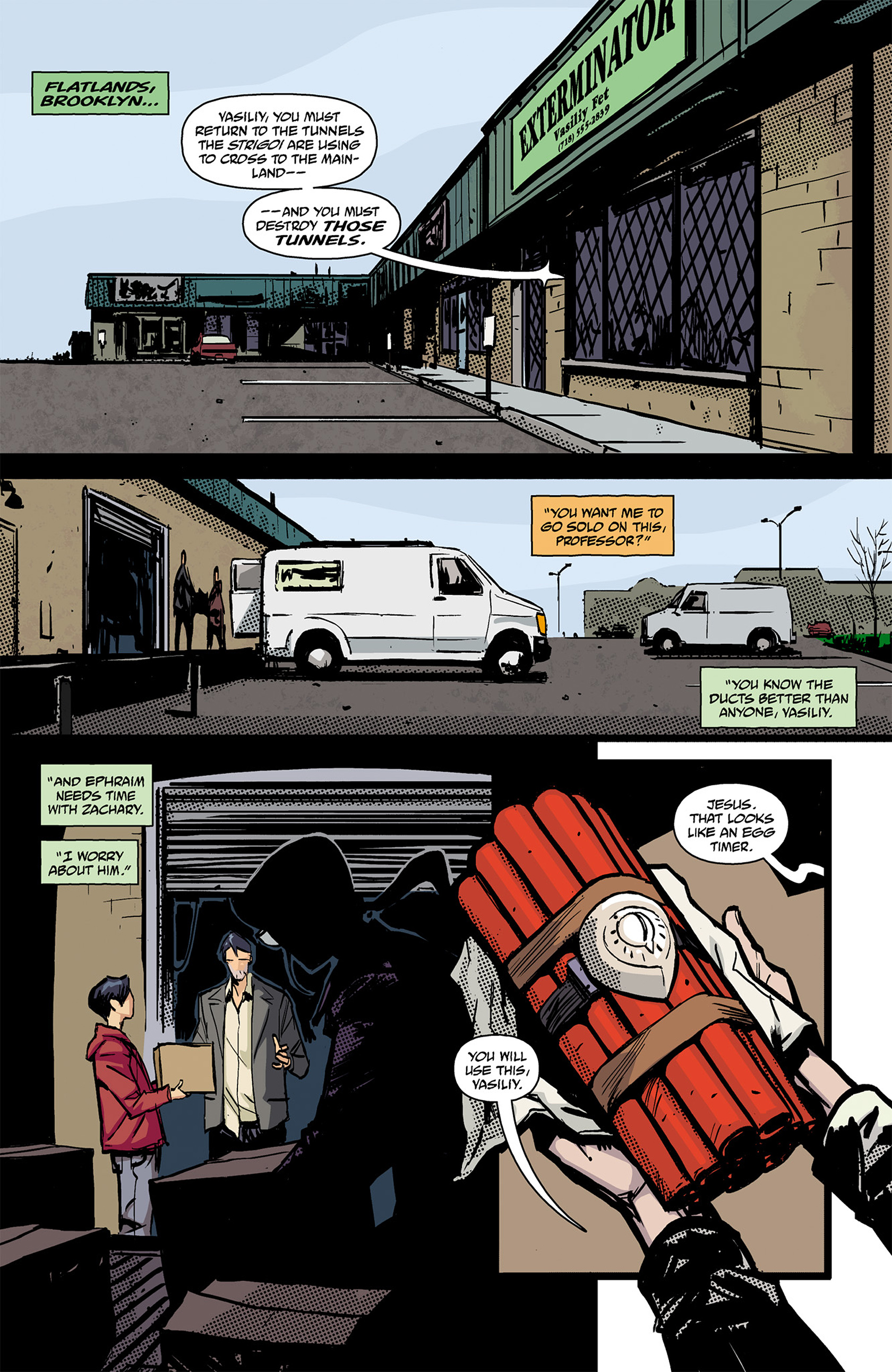 Read online The Strain: The Fall comic -  Issue #4 - 3