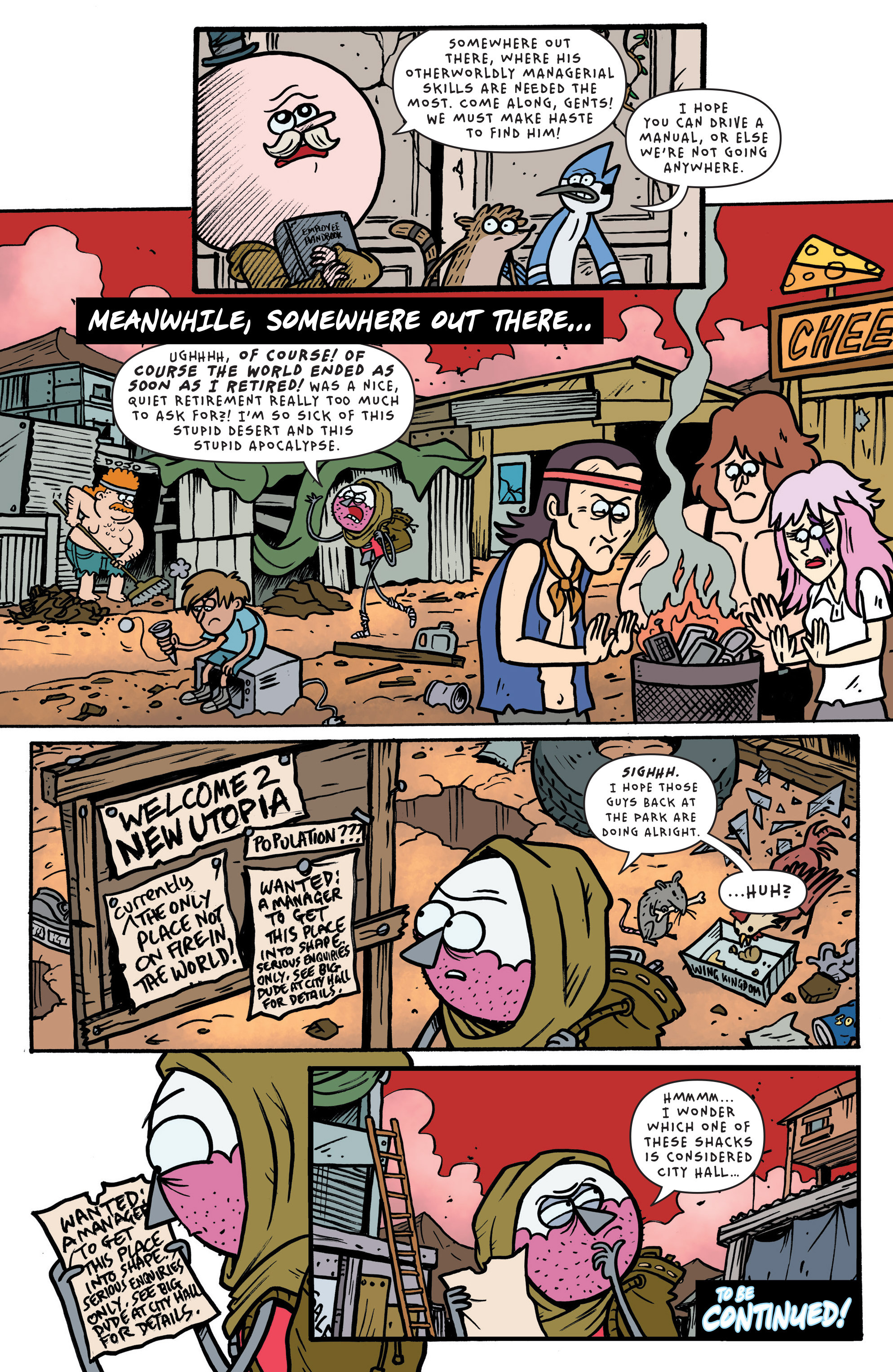 Read online Regular Show comic -  Issue #38 - 17