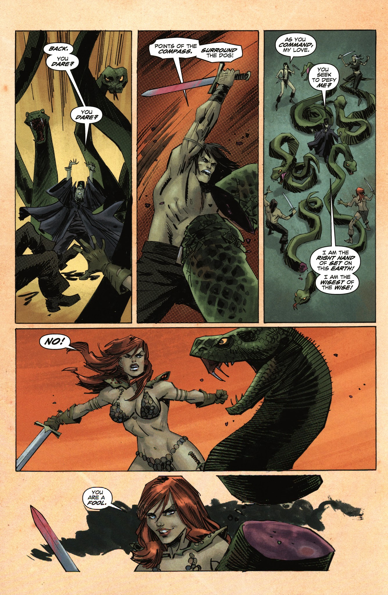 Read online Conan Red Sonja comic -  Issue #2 - 25