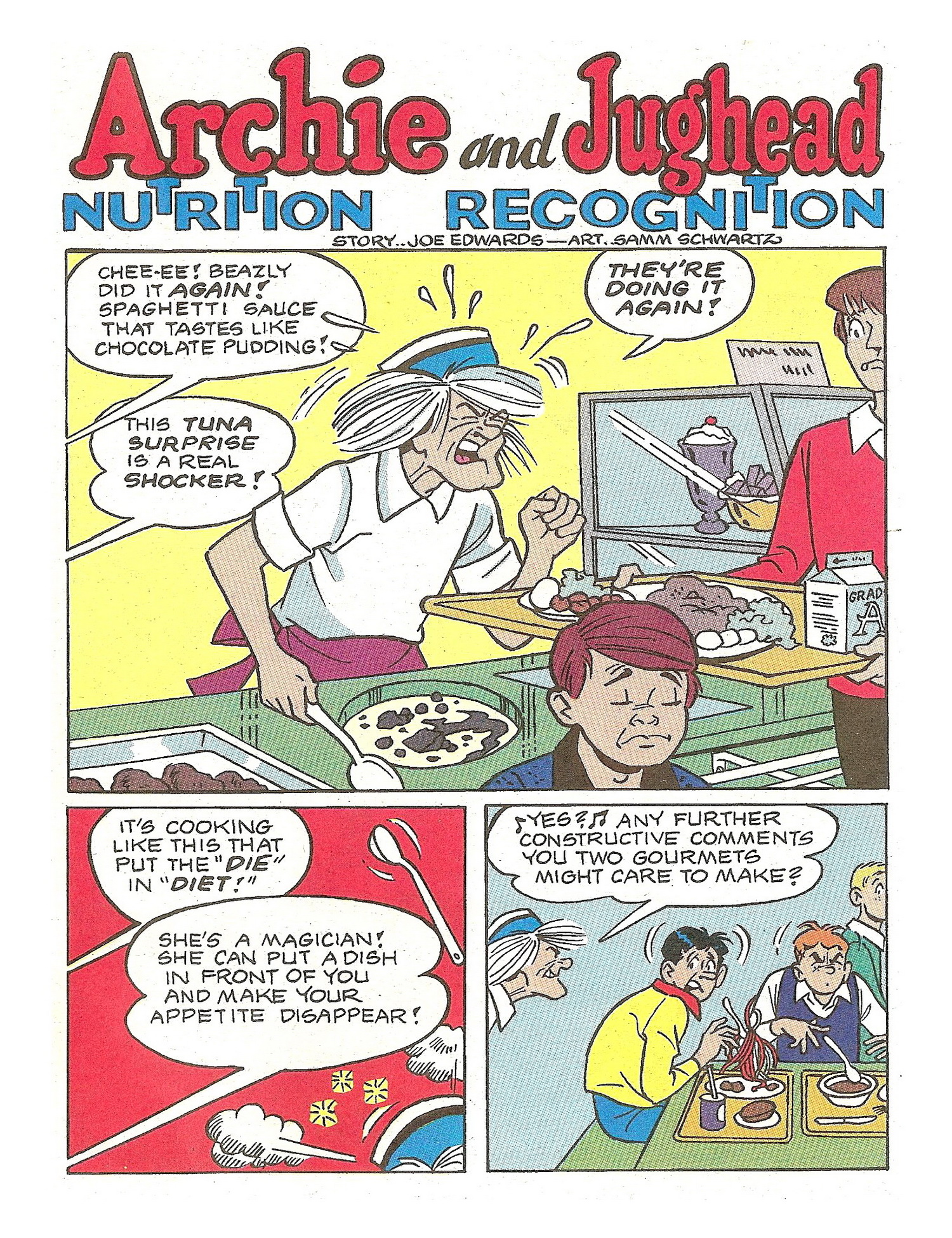 Read online Jughead Jones Comics Digest comic -  Issue #93 - 93