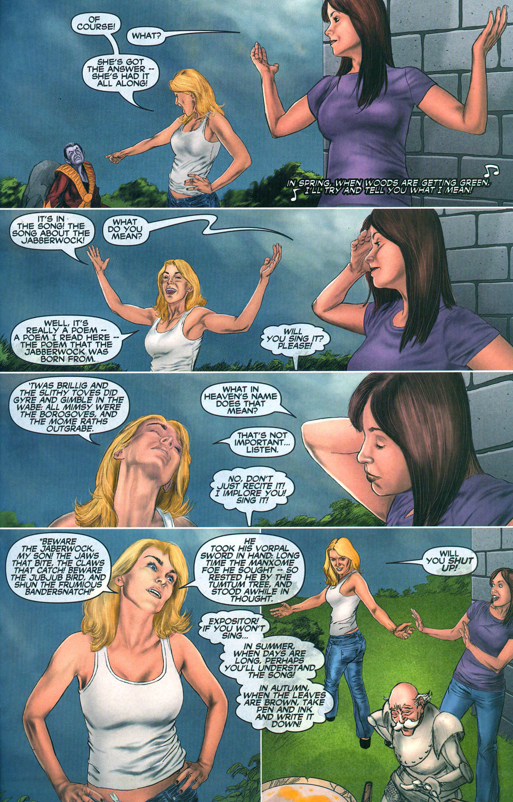 Read online The Oz/Wonderland Chronicles comic -  Issue #3 - 25