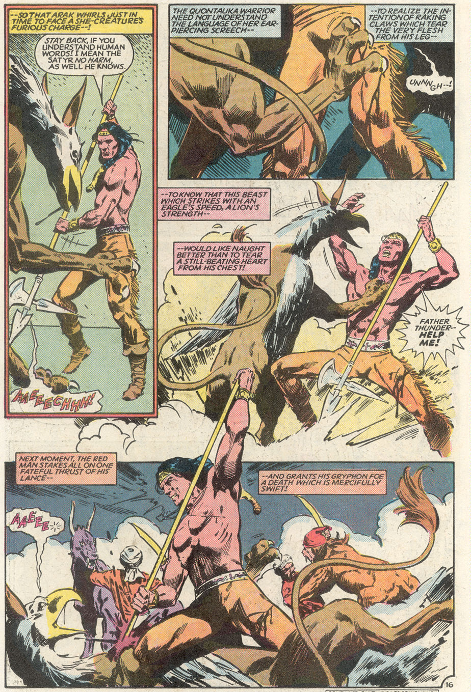 Read online Arak Son of Thunder comic -  Issue #39 - 17