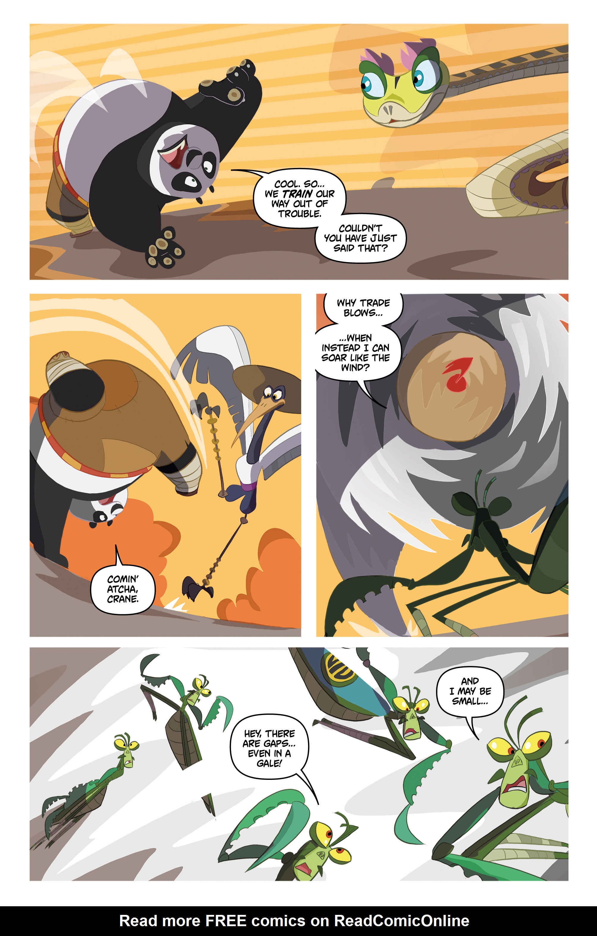 Read online DreamWorks Kung Fu Panda comic -  Issue #1 - 13
