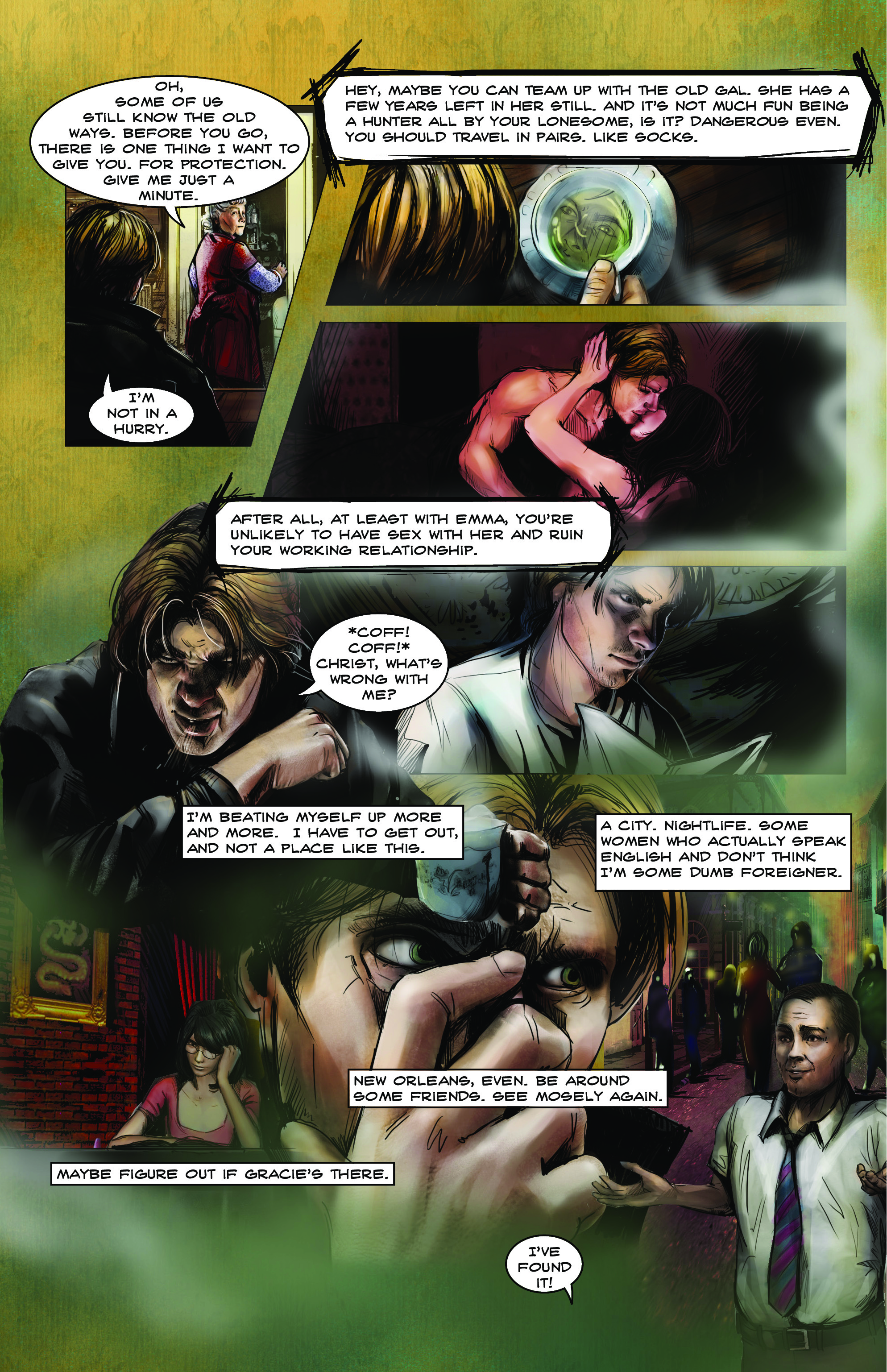 Read online Gabriel Knight: Temptation comic -  Issue # TPB - 14