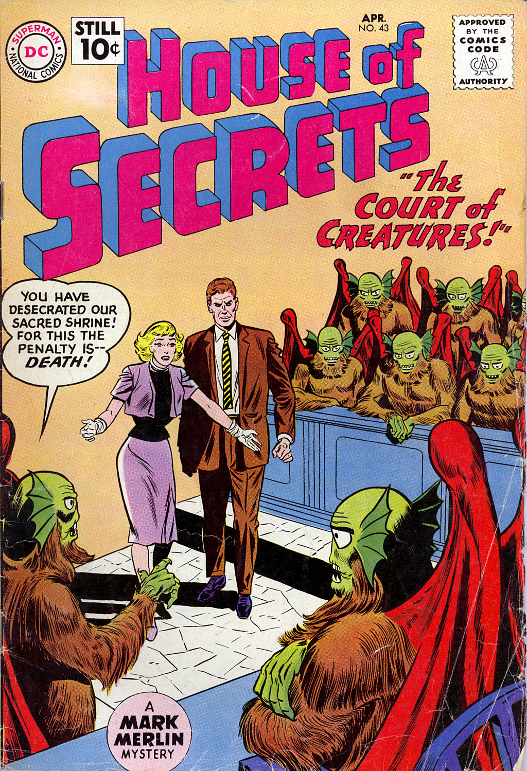 Read online House of Secrets (1956) comic -  Issue #43 - 1