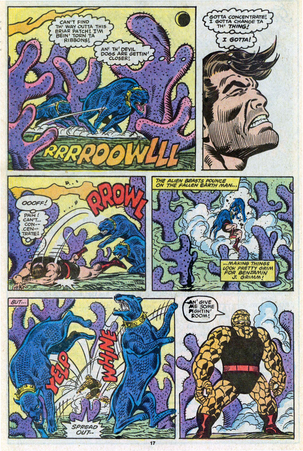Read online The Thing comic -  Issue #17 - 18